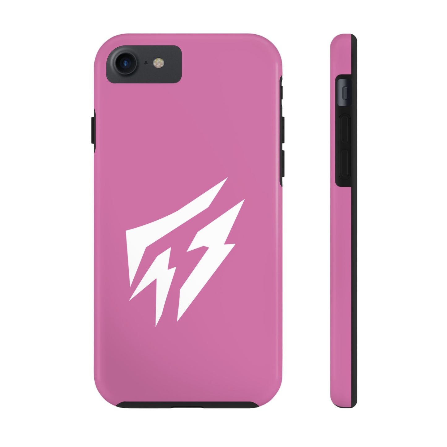 Flashlander Thunders Tough Phone Cases for all Iphone and Samsung Galaxy Light Pink