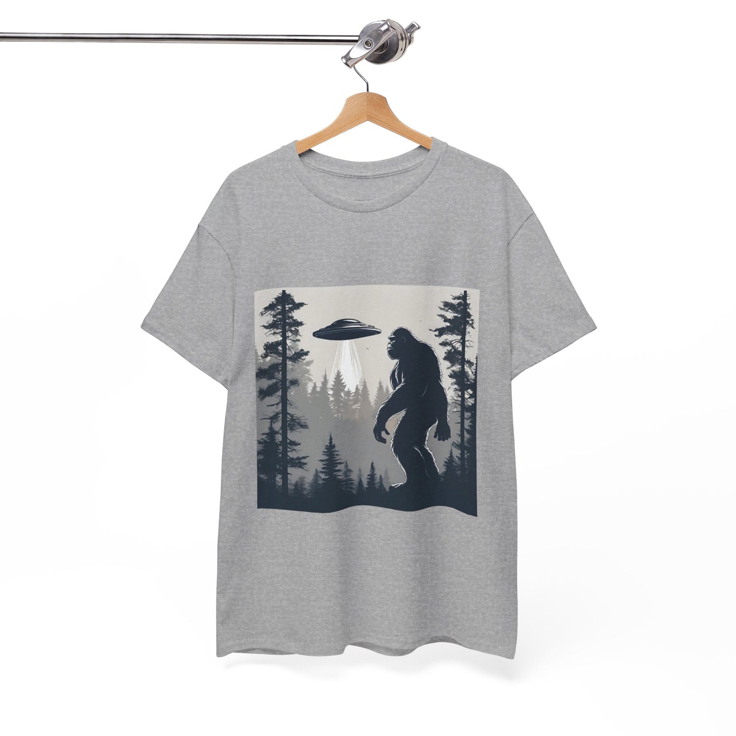 Sasquatch rencontre Bigfoot et OVNI - T-shirt de sport Flashlander