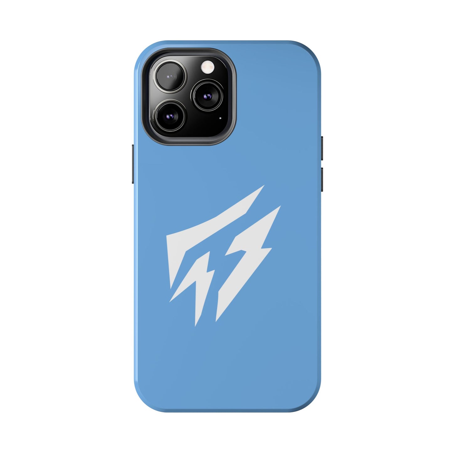 Flashlander Thunders Tough Phone Cases for all Iphone and Samsung Galaxy Light Blue