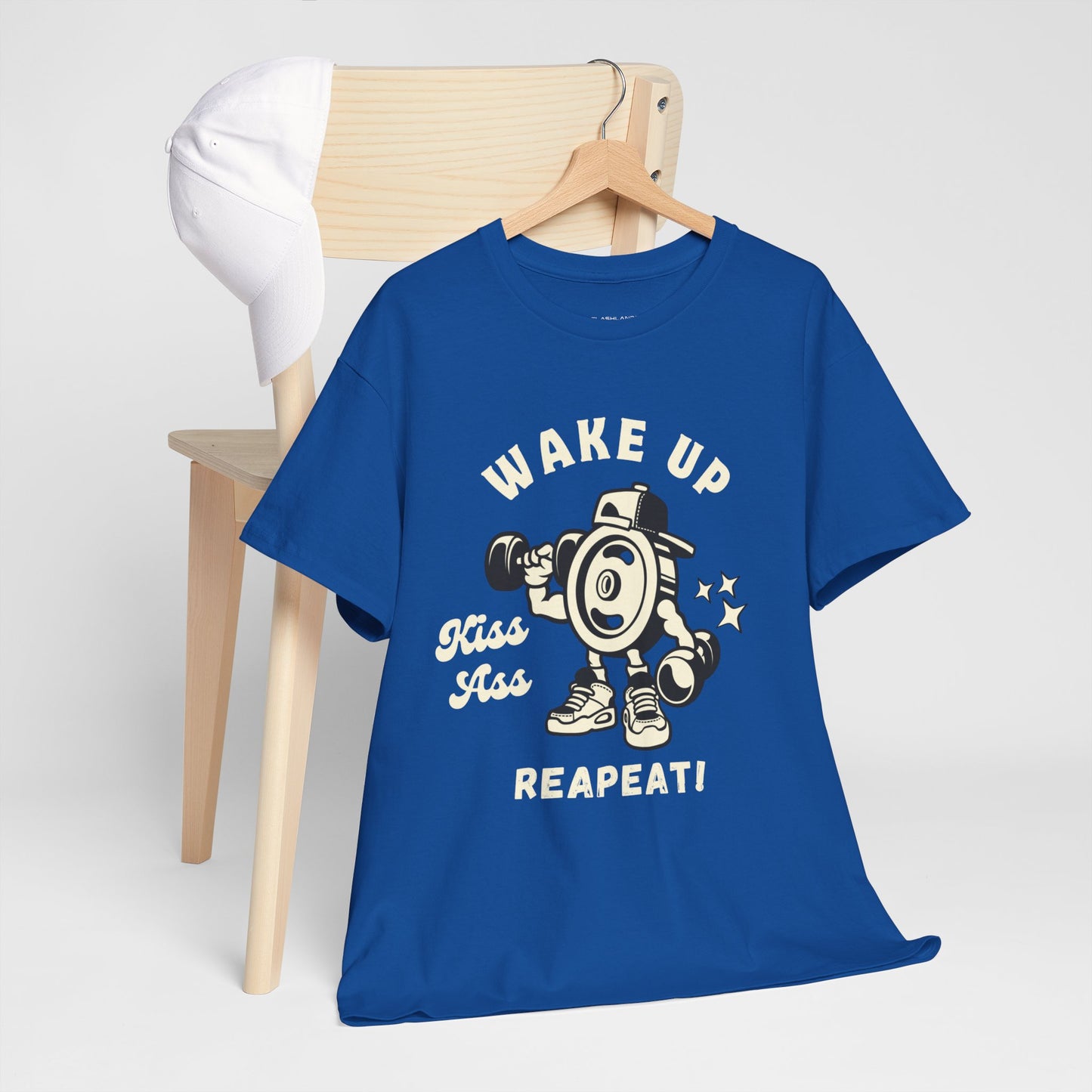 Wake Up Kiss Ass Reapeat - Flashlander Gym Shirt