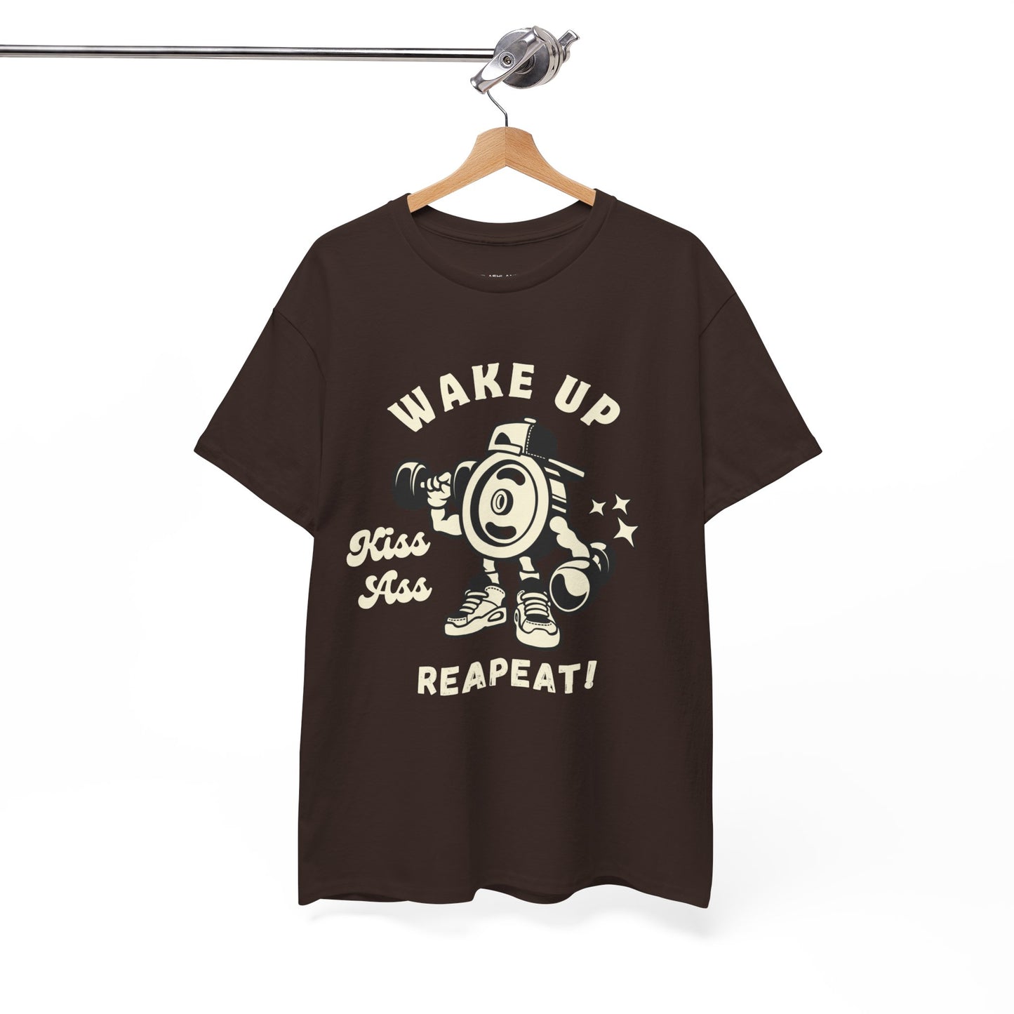 Wake Up Kiss Ass Reapeat - Flashlander Gym Shirt