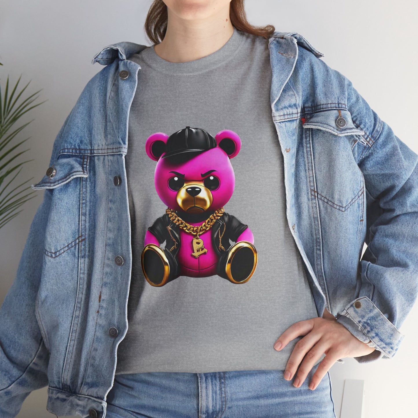 Teddy Bear Hip-Hop Fury Graphic Tee Flashlander