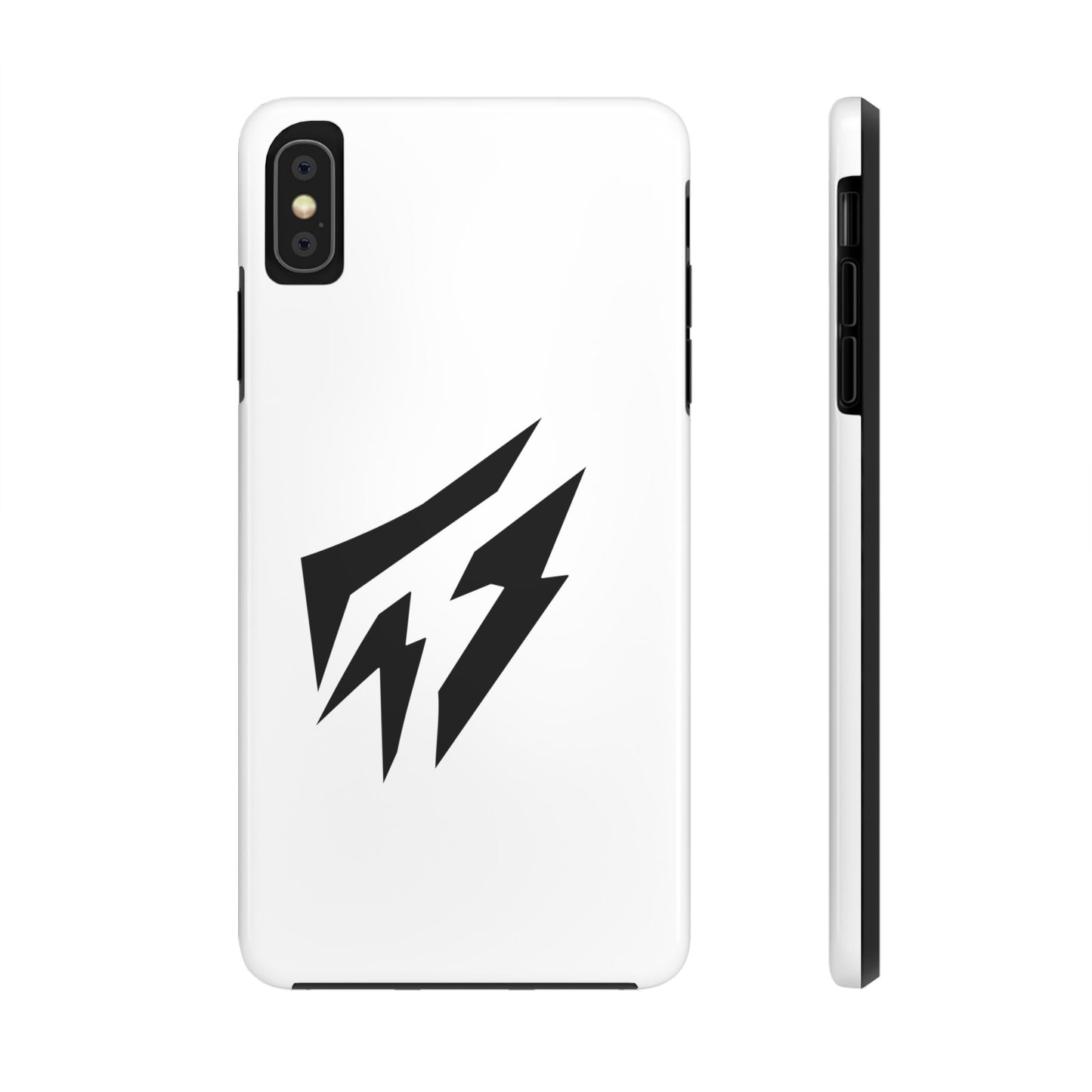 Flashlander Thunders Tough Phone Cases for all Iphone and Samsung Galaxy White