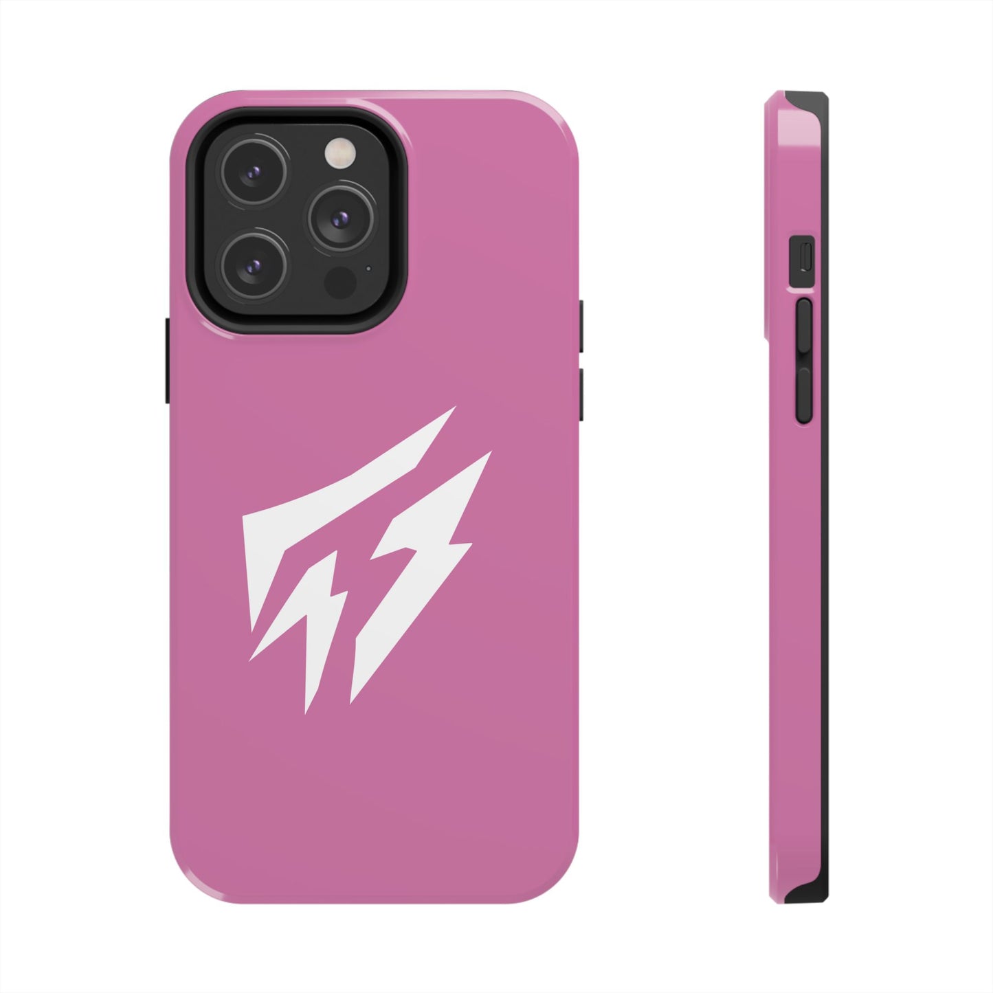 Flashlander Thunders Tough Phone Cases for all Iphone and Samsung Galaxy Light Pink