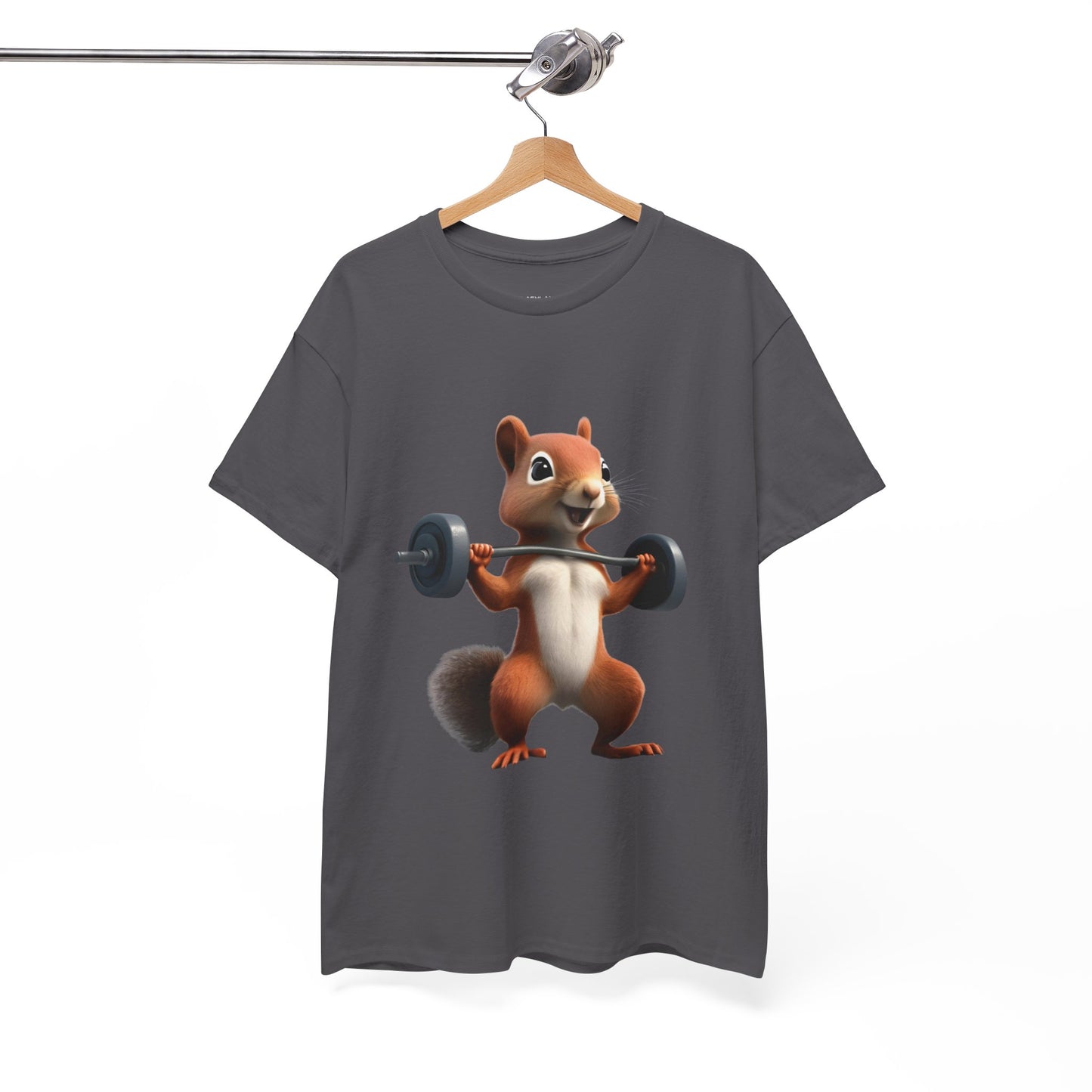 Squirrel Weightlifting Vintage Gym Shirt - Flashlander Graphic Tee