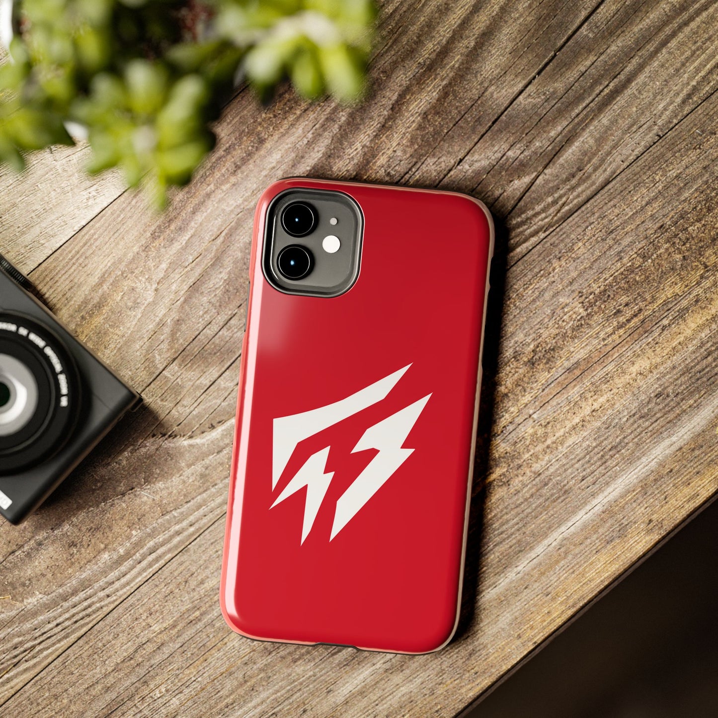 Flashlander Thunders Tough Phone Cases for all Iphone and Samsung Galaxy Dark Red