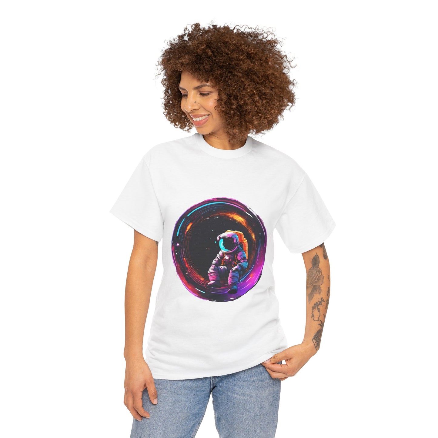 Astronaut's Black Hole Flashlander Gym Shirt