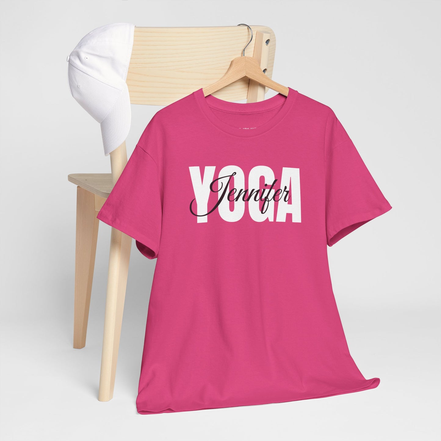 Personalized Yoga Shirt with Custom Name - Flashlander Gym Tee