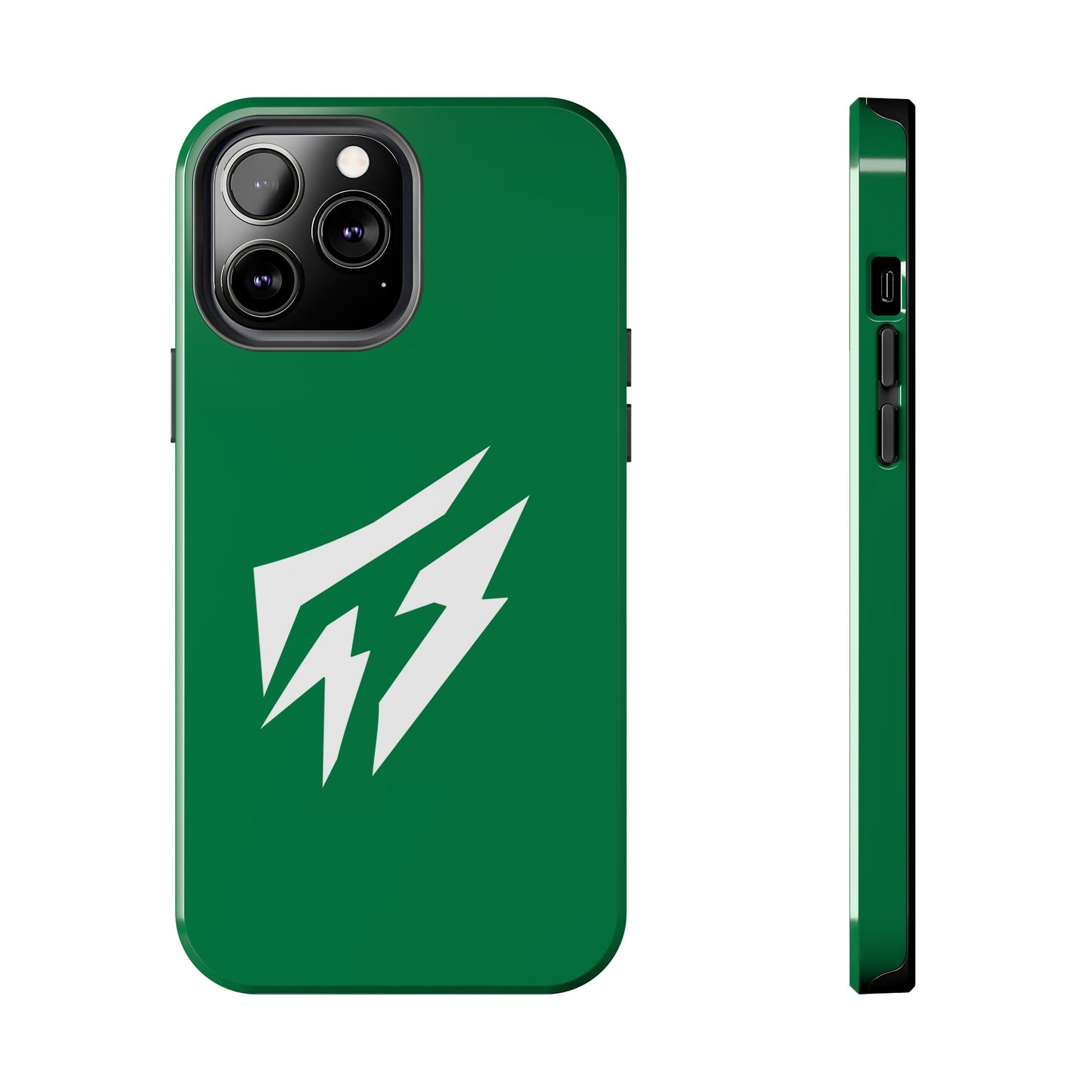 Flashlander Thunders Tough Phone Cases for all Iphone and Samsung Galaxy Dark Green