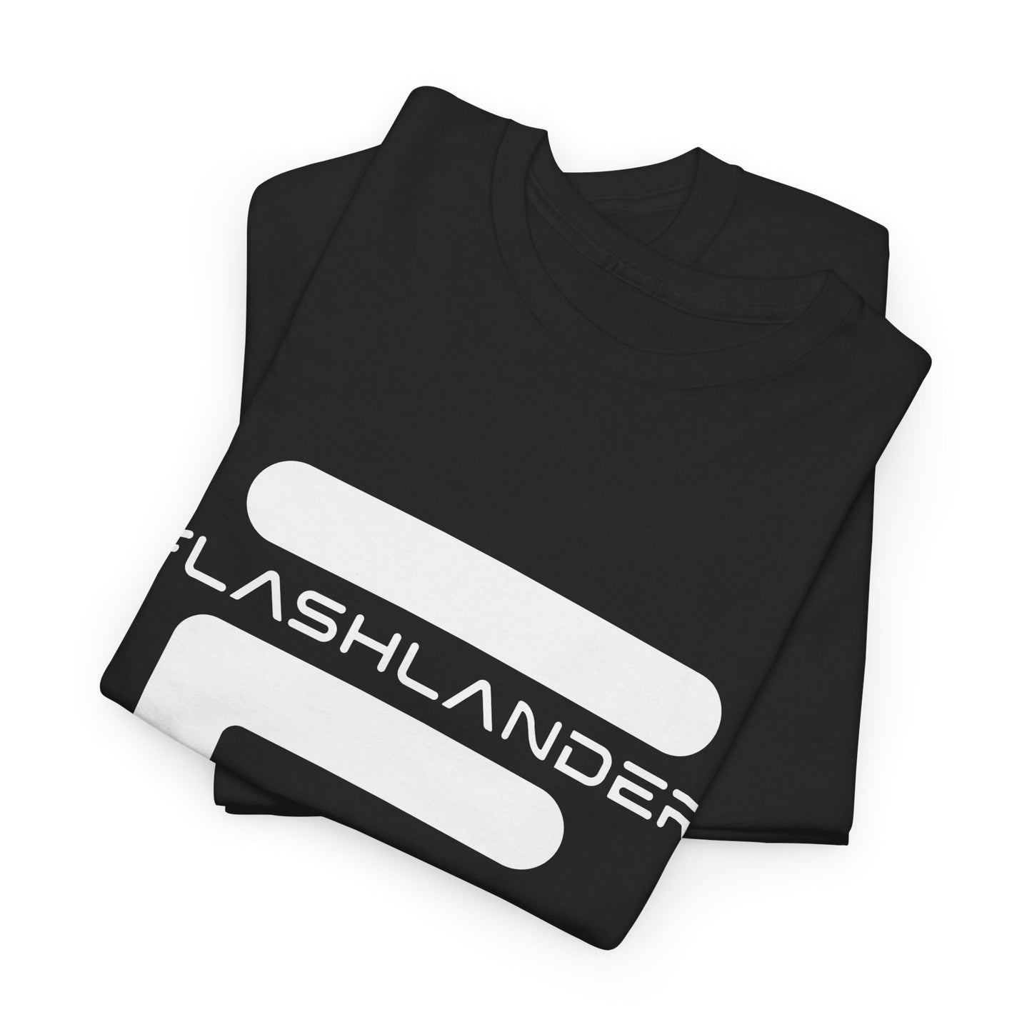 Flashlander with Iconic Crossed Logo Design Gym Shirt