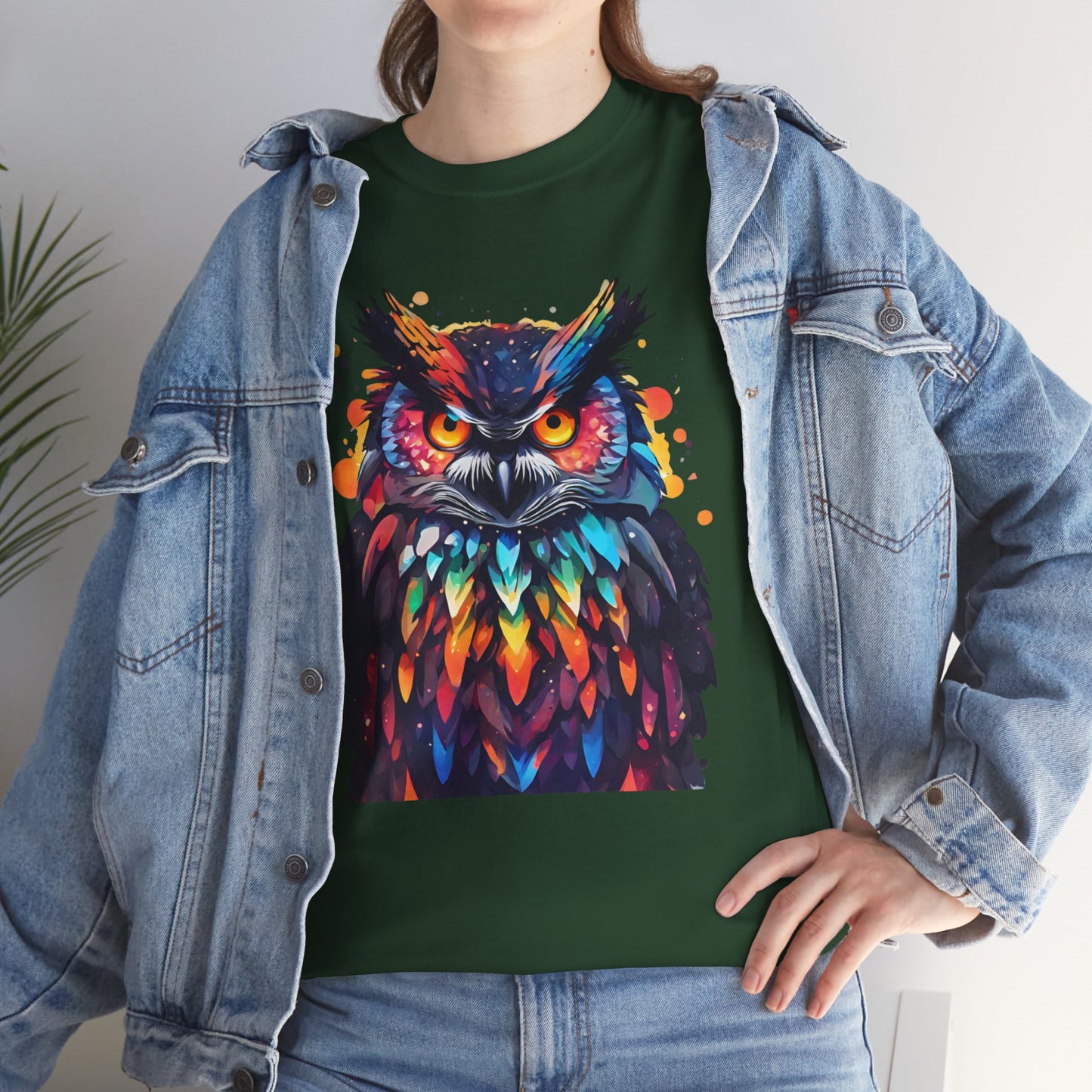 T-shirt de sport Flashlander à plumes de hibou Symphony