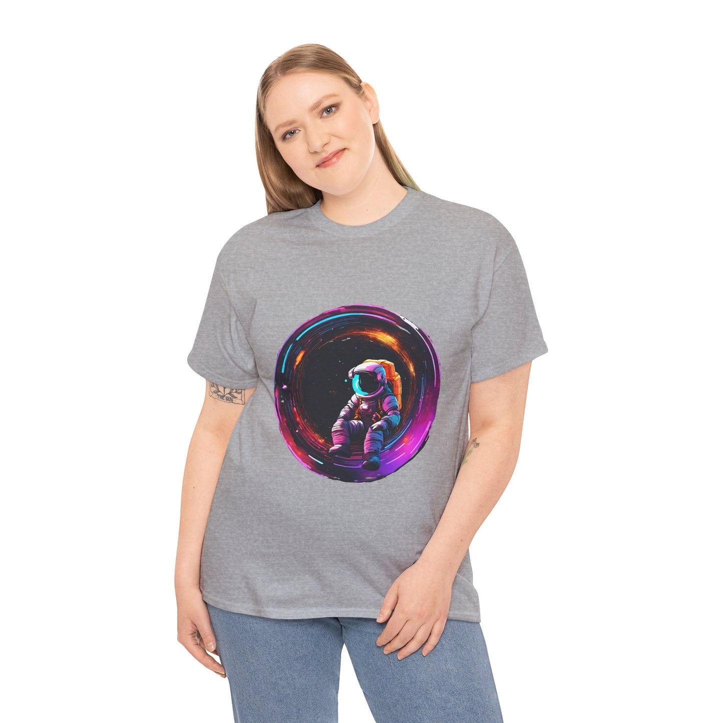 Astronaut's Black Hole Flashlander Gym Shirt