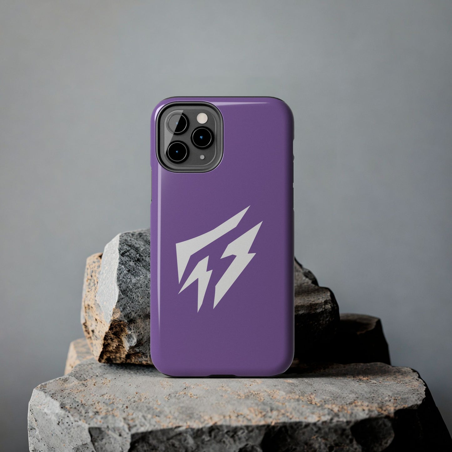 Flashlander Thunders Tough Phone Cases for all Iphone and Samsung Galaxy Light Purple