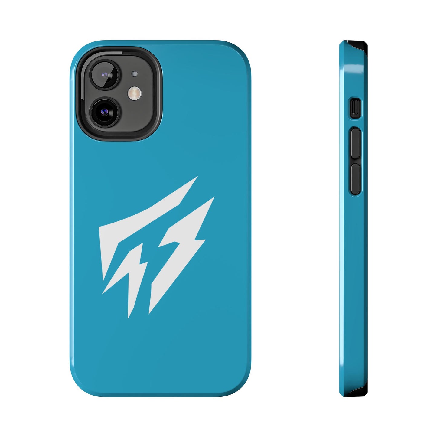 Flashlander Thunders Tough Phone Cases for all Iphone and Samsung Galaxy Blue Aqua Turquoise