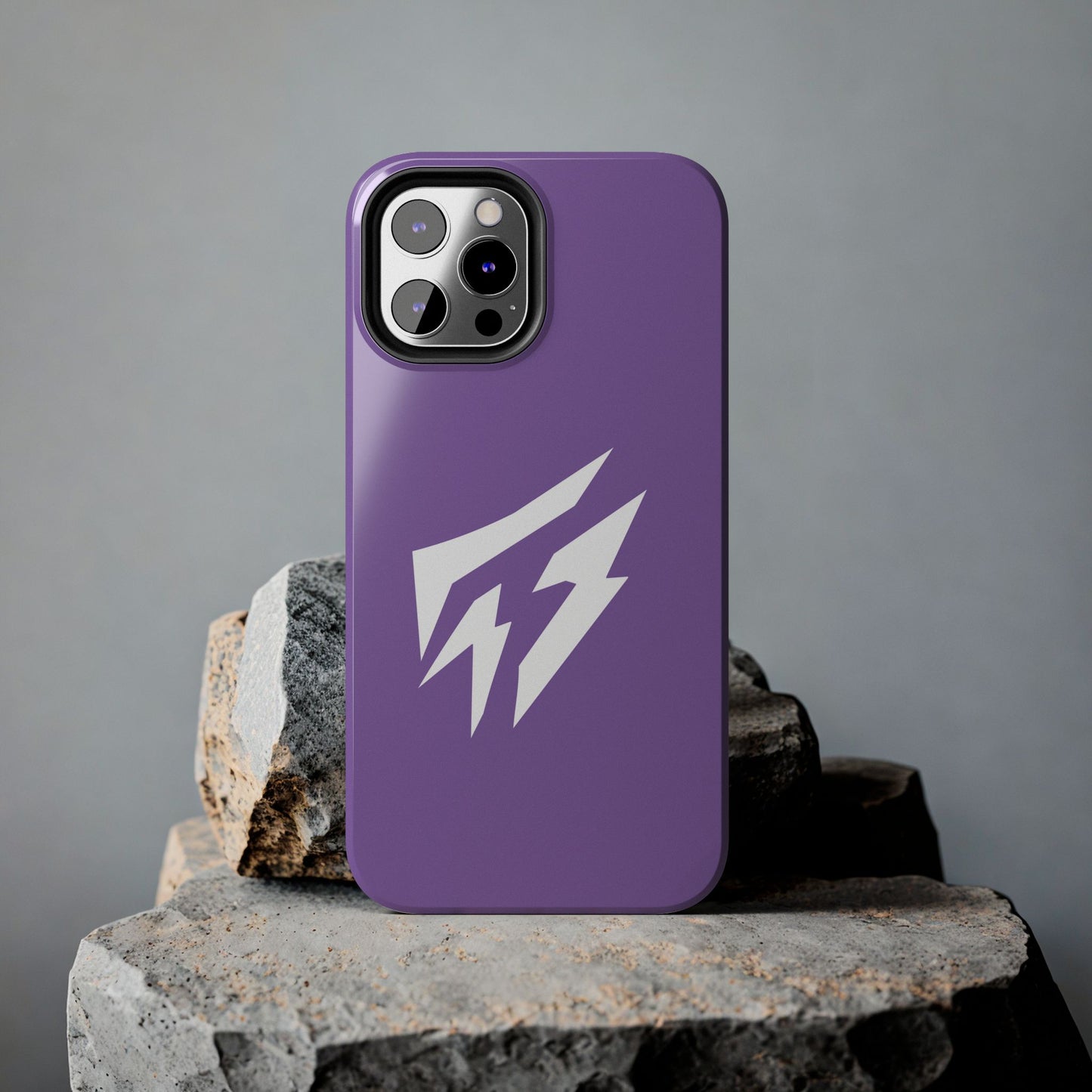 Flashlander Thunders Tough Phone Cases for all Iphone and Samsung Galaxy Light Purple