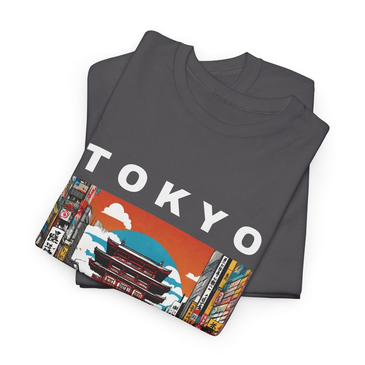 Tokyo Vintage Street Art Pop - Flashlander Gym Shirt