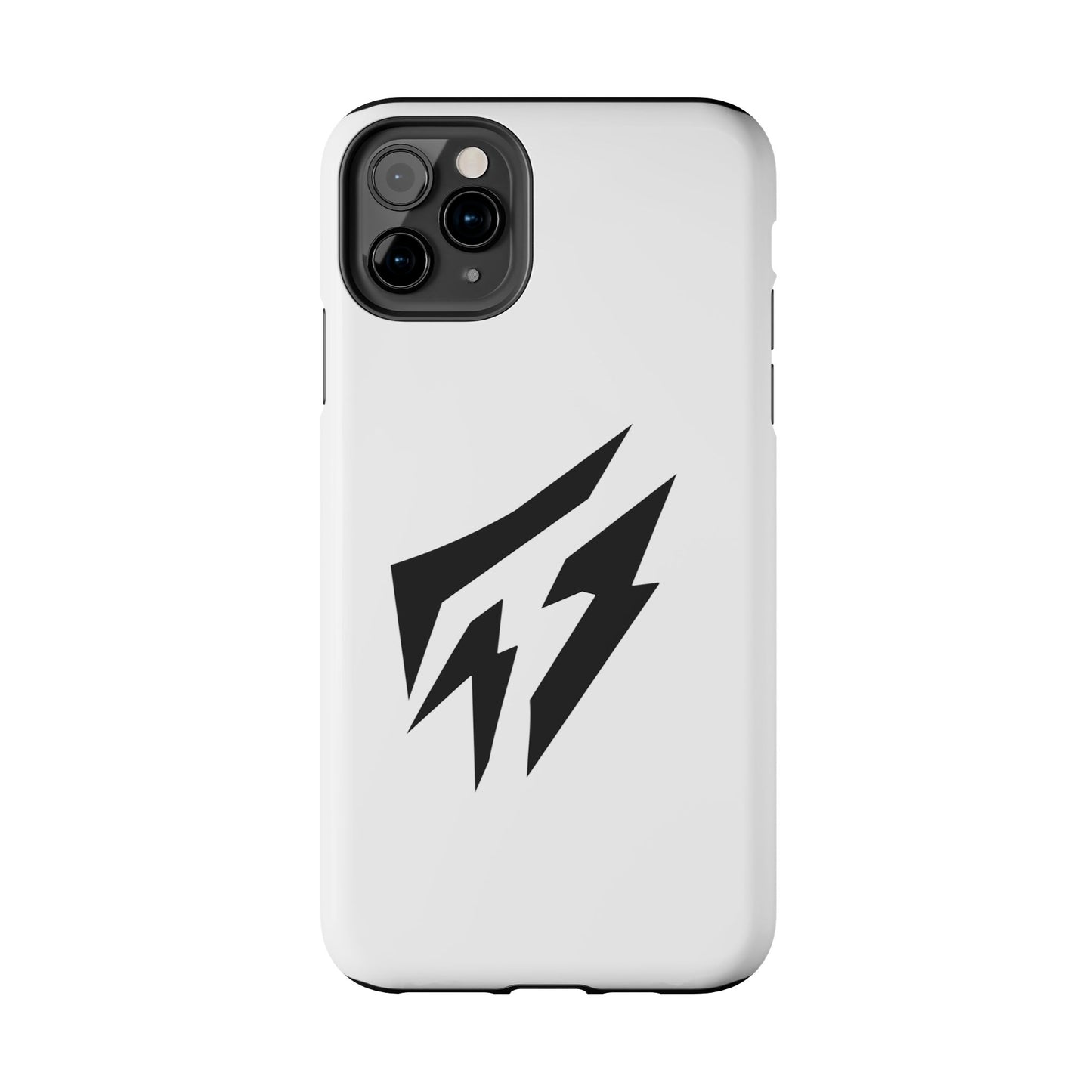 Flashlander Thunders Tough Phone Cases for all Iphone and Samsung Galaxy White