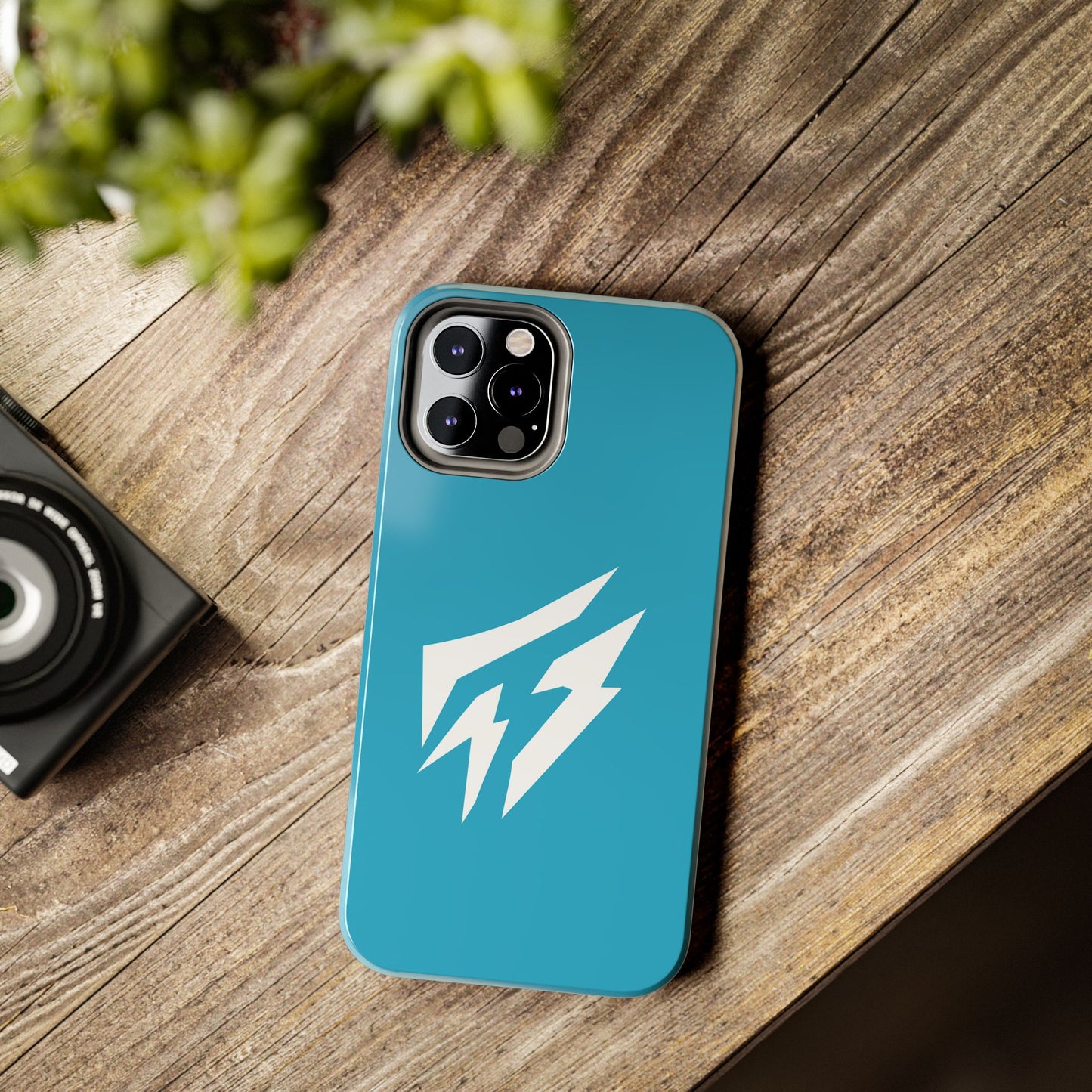 Flashlander Thunders Tough Phone Cases for all Iphone and Samsung Galaxy Blue Aqua Turquoise