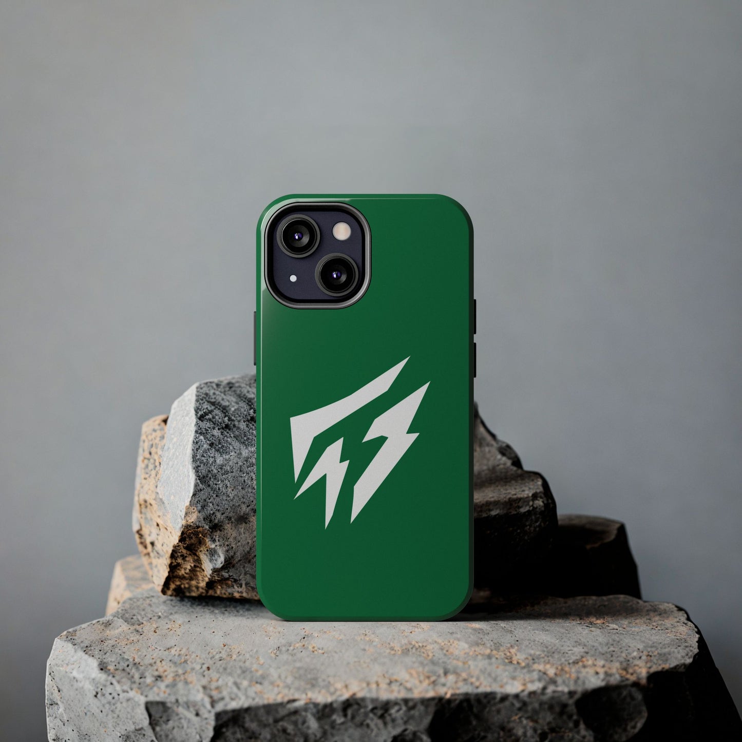 Flashlander Thunders Tough Phone Cases for all Iphone and Samsung Galaxy Dark Green