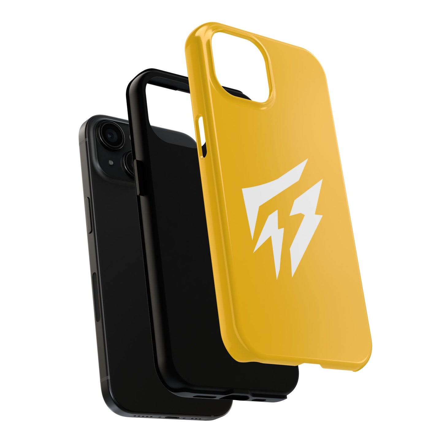 Flashlander Thunders Tough Phone Cases for all Iphone and Samsung Galaxy Yellow