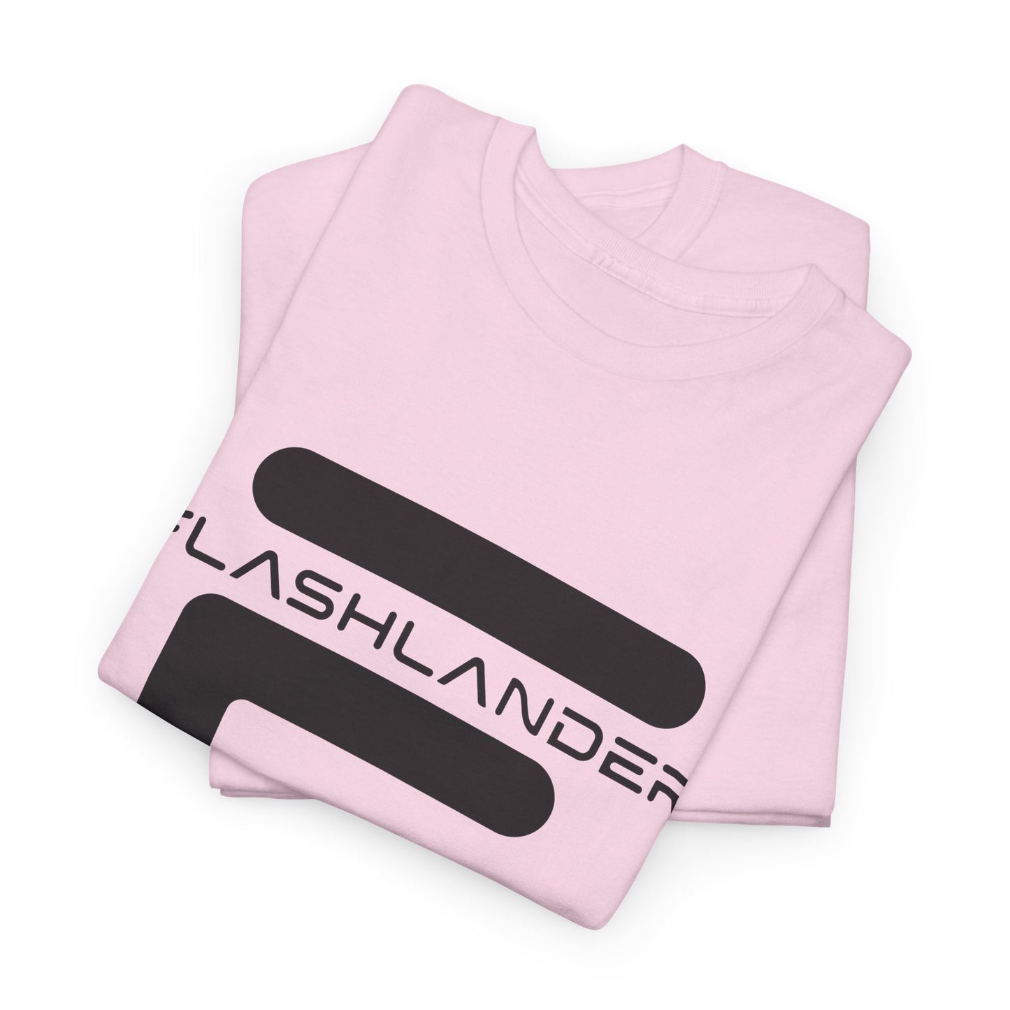 Flashlander with Iconic Crossed Logo Design Gym Shirt