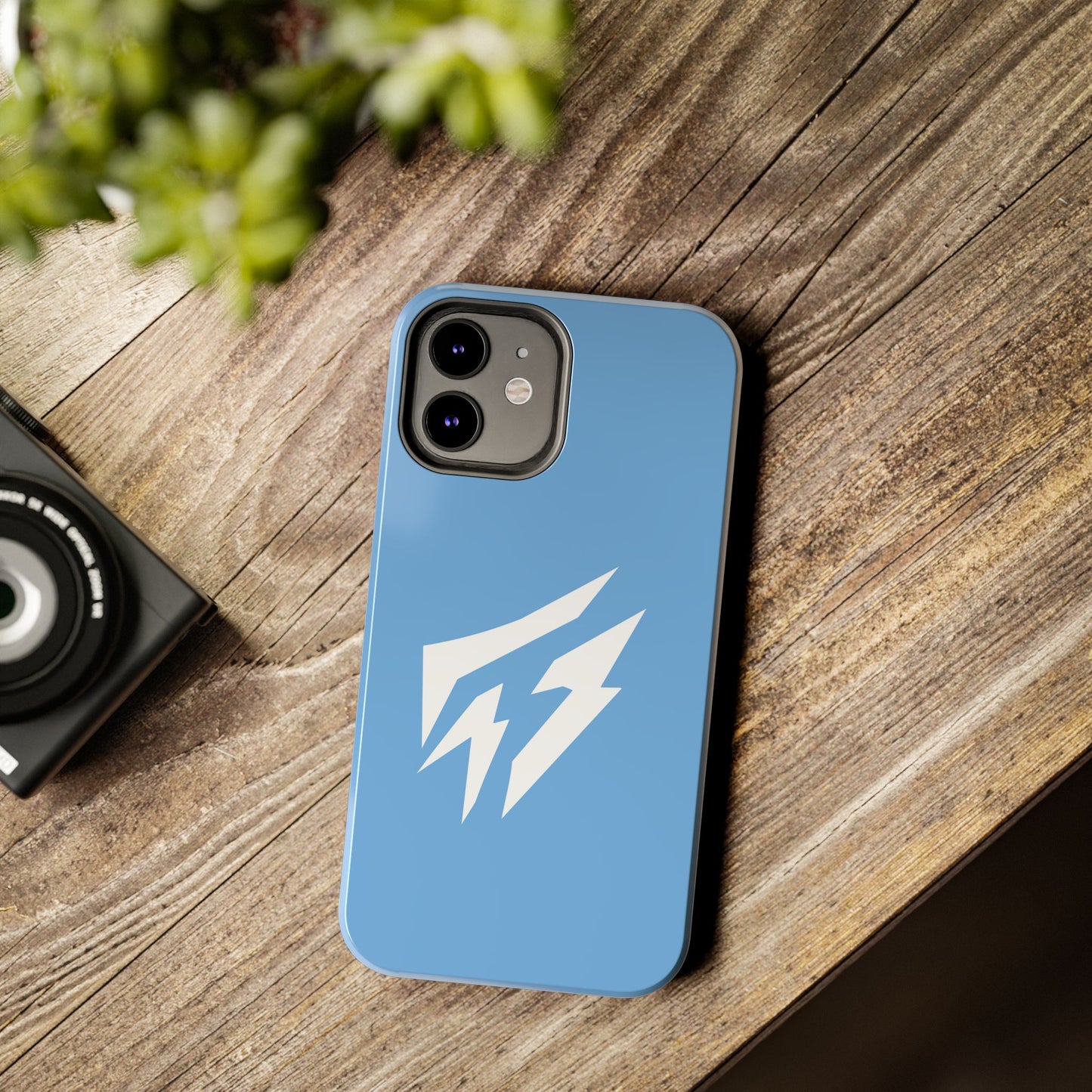 Flashlander Thunders Tough Phone Cases for all Iphone and Samsung Galaxy Light Blue