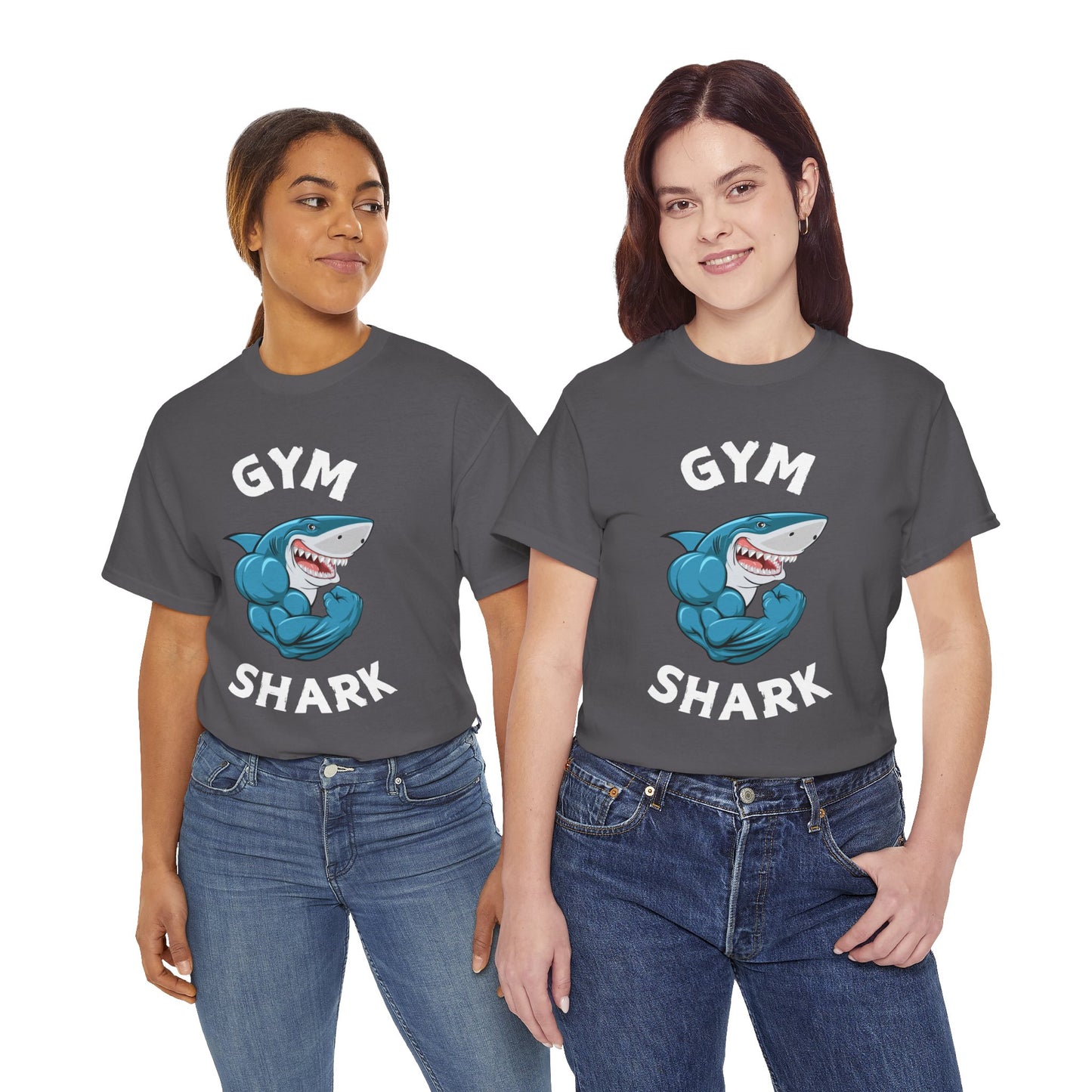 Muscle Gym Shark Bodybuilder Shirt - Flashlander