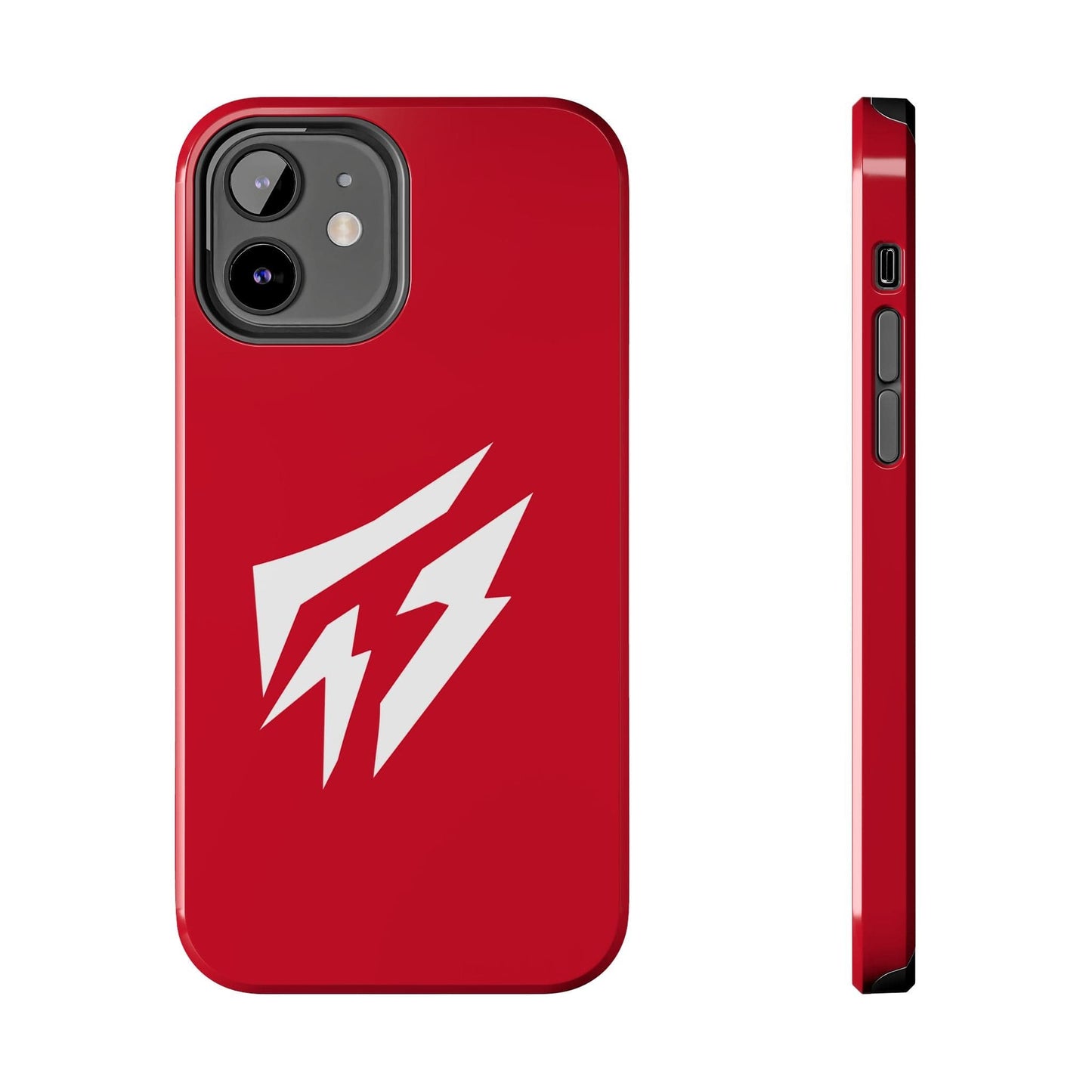 Flashlander Thunders Tough Phone Cases for all Iphone and Samsung Galaxy Dark Red