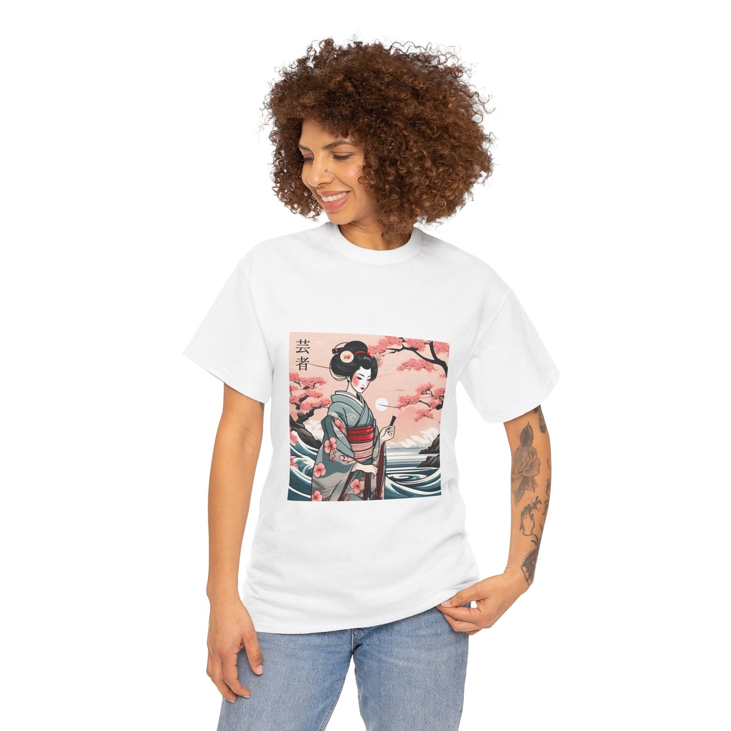 Geisha japonaise - T-shirt de sport Flashlander