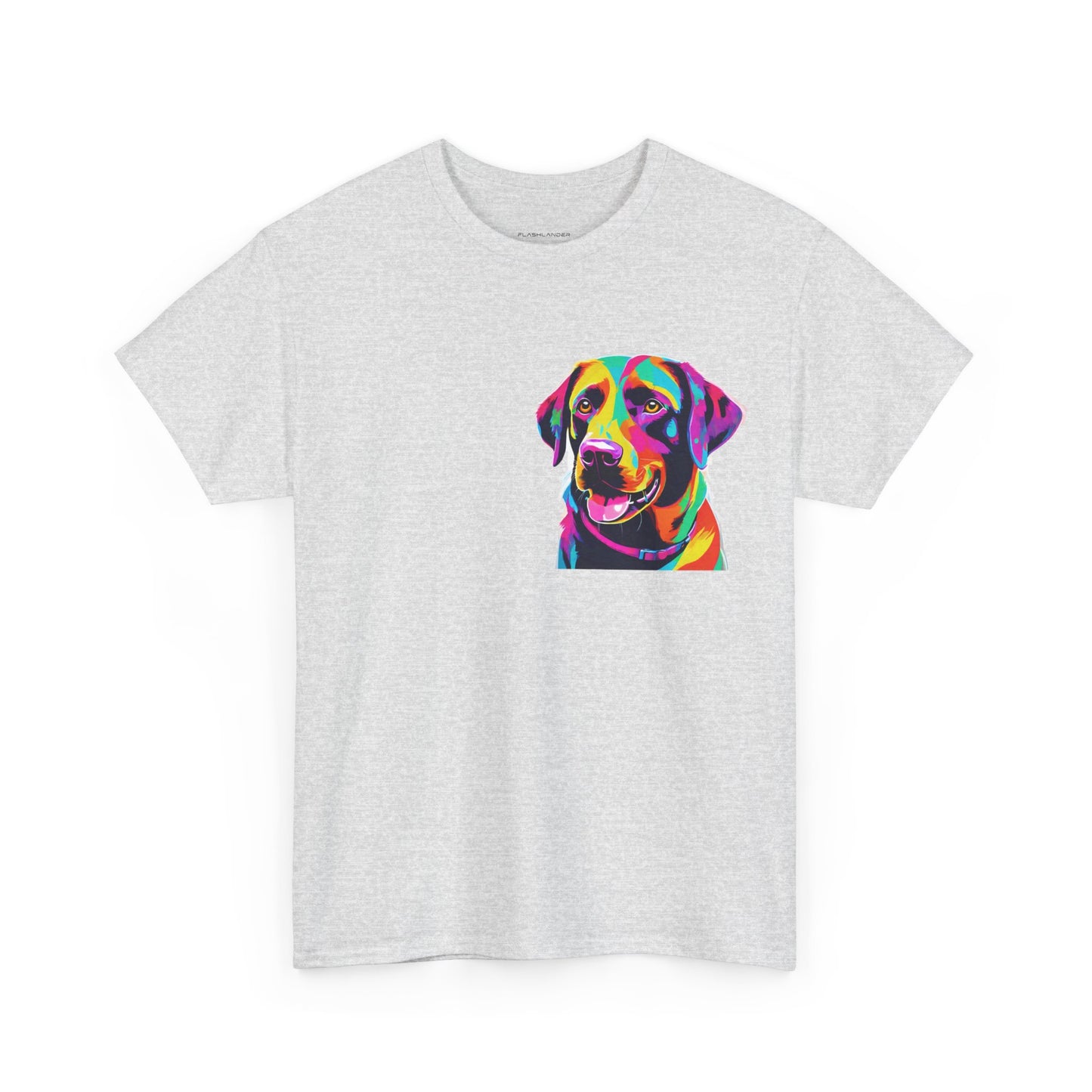 Pop Art Lab Dog in the Heart Flashlander Gym Shirt