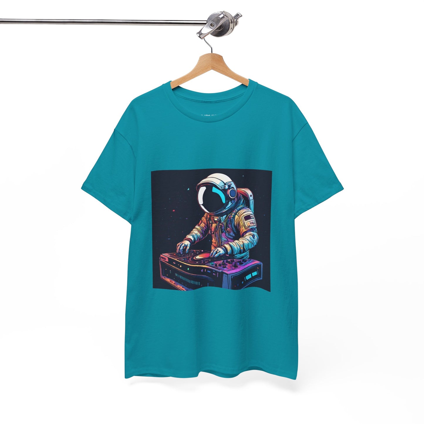 Astronaut Techno DJ Flashlander Gym Shirt