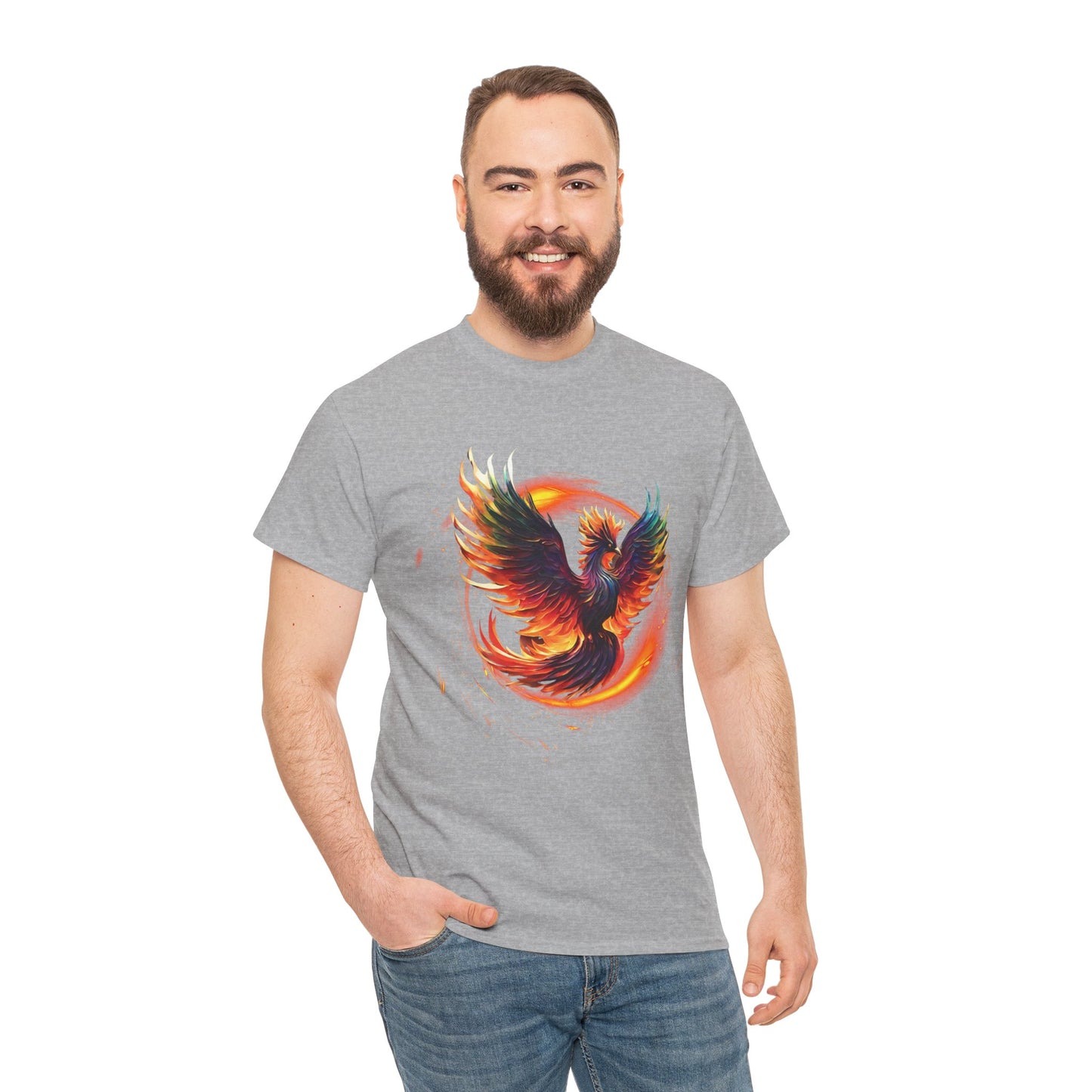 Phoenix Rising from Ashes Flashlander Gym Shirt