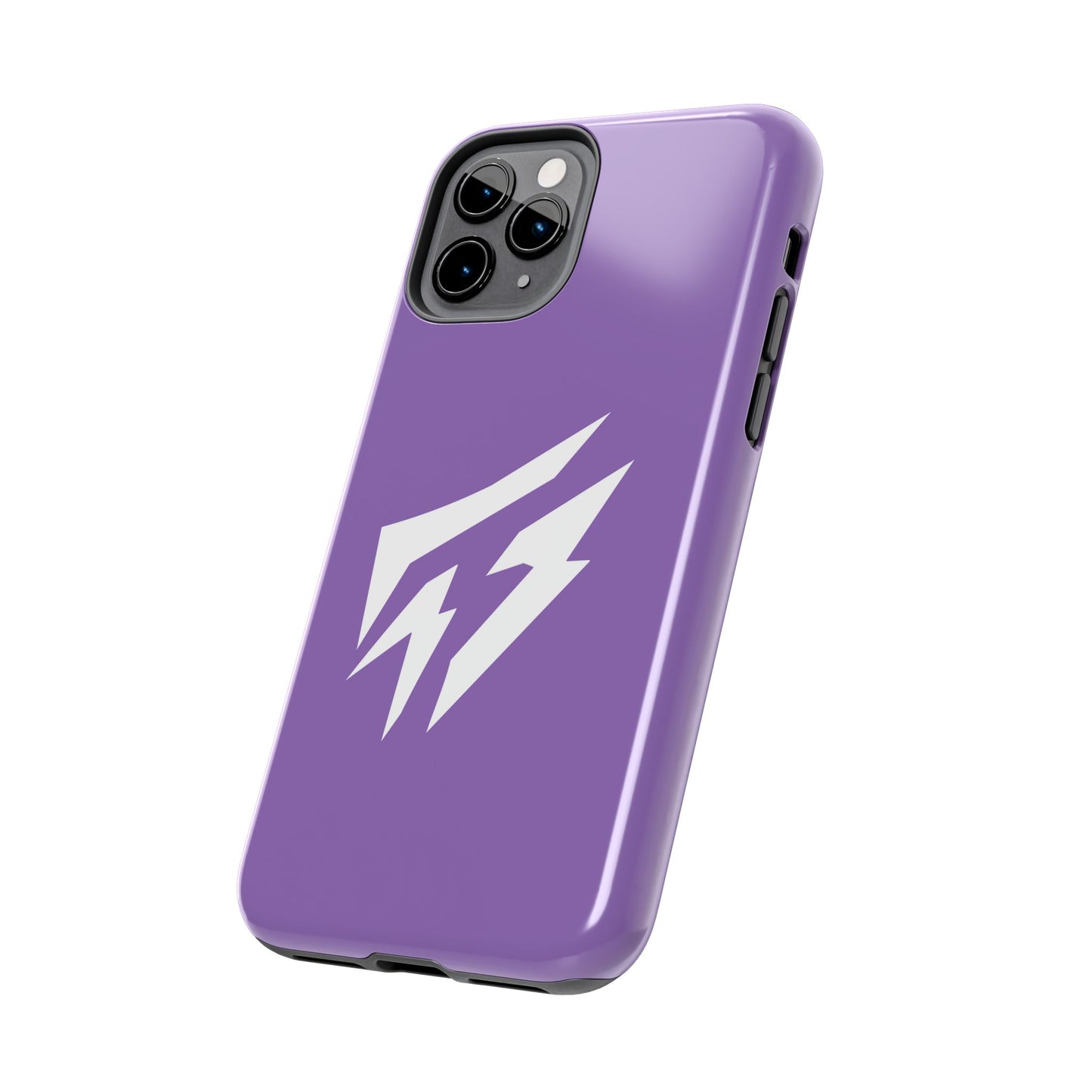 Flashlander Thunders Tough Phone Cases for all Iphone and Samsung Galaxy Light Purple