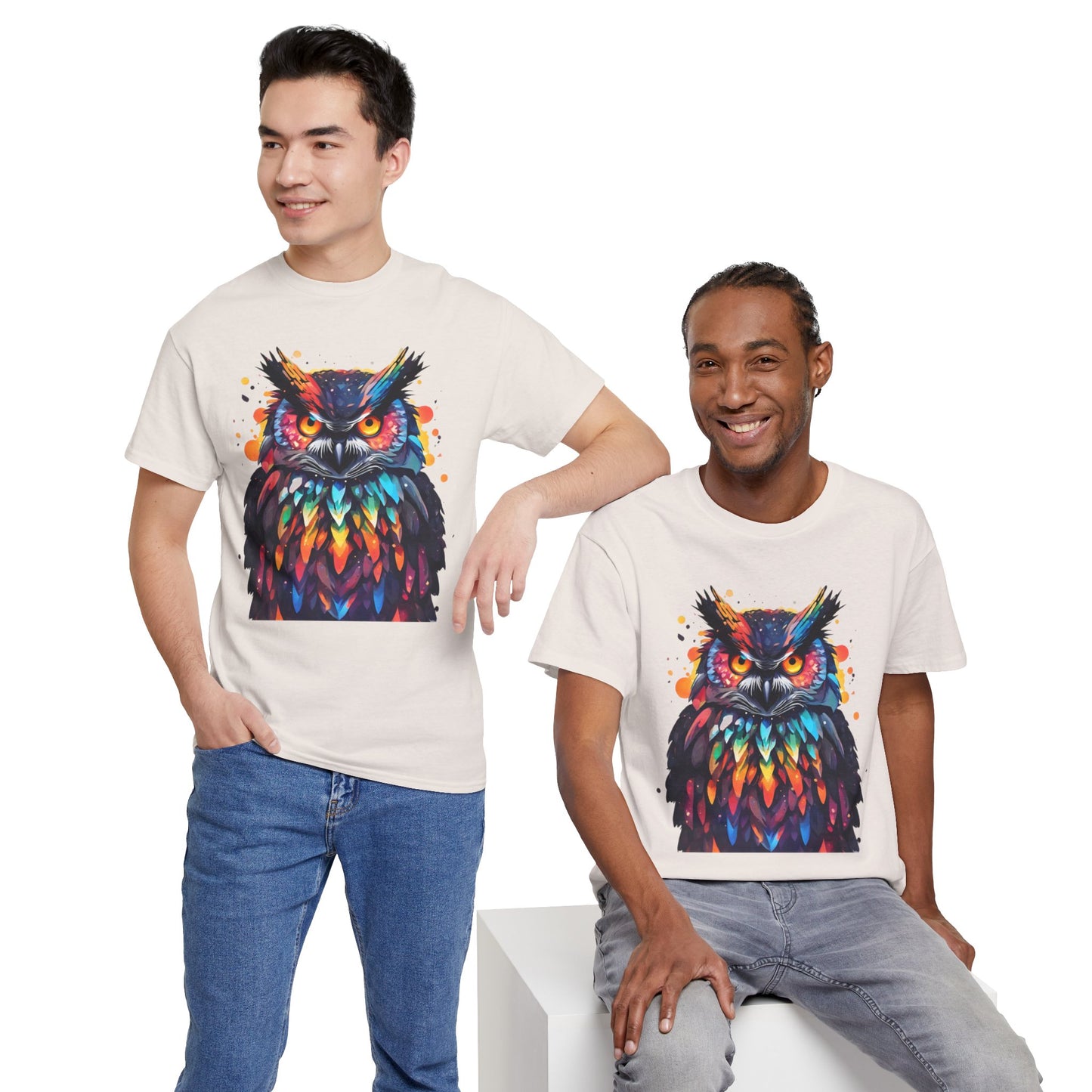 Owl Feathered Symphony Flashlander Gym Shirt