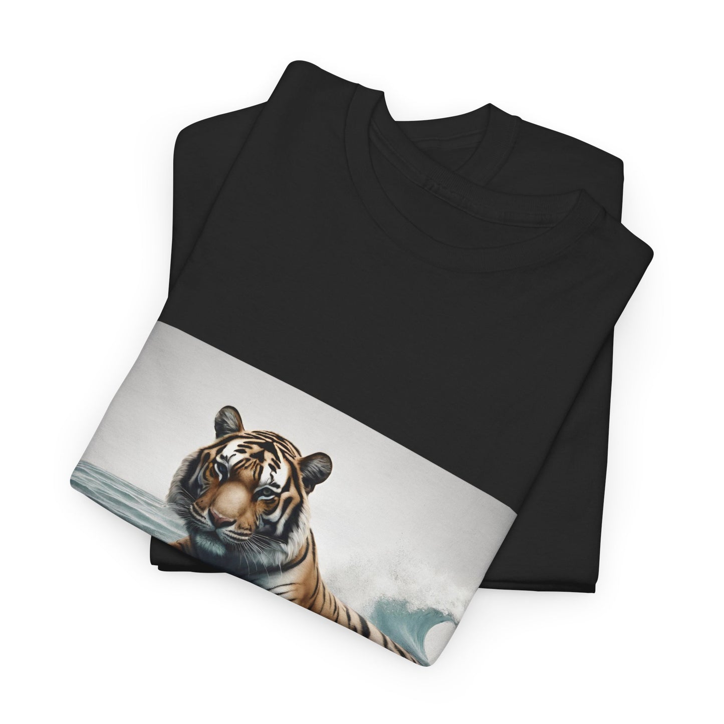 Tiger Surfing Vintage Flashlander Gym Shirt