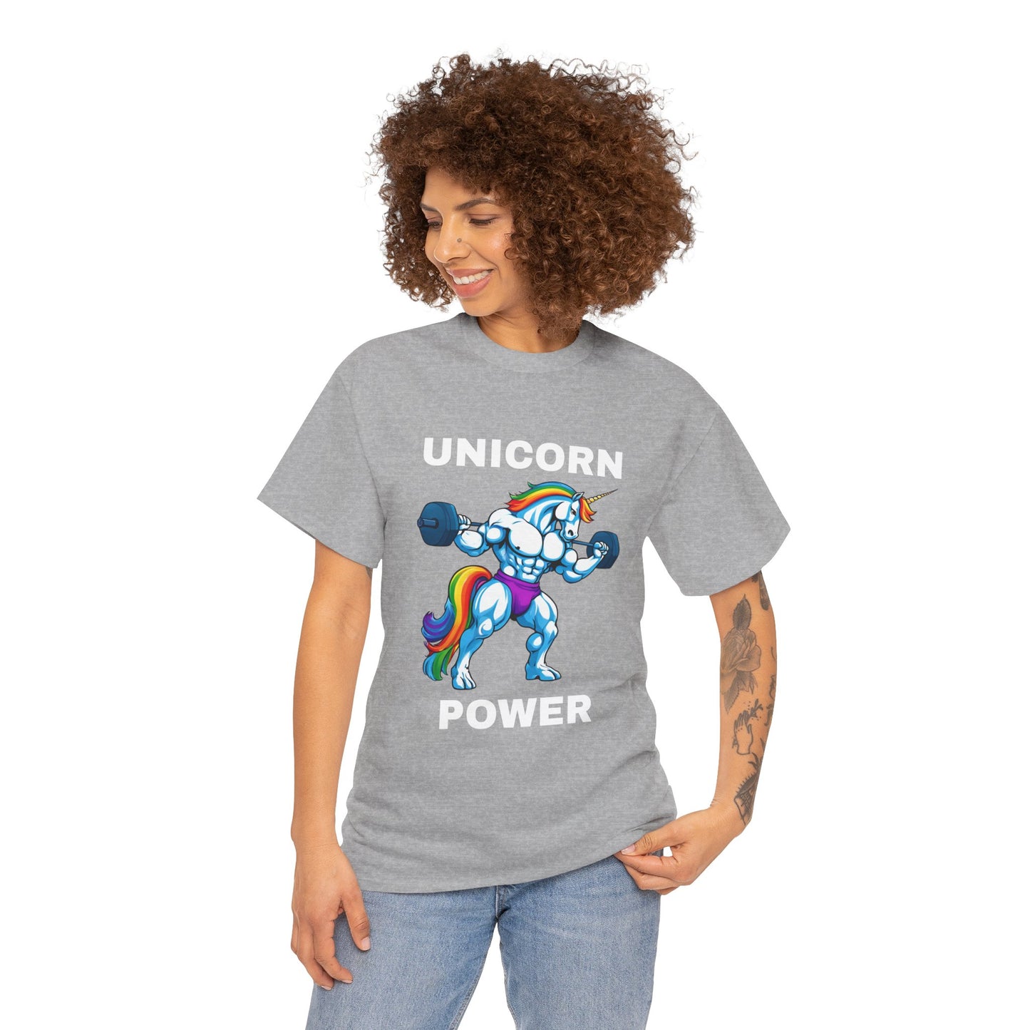 Muscle Unicorn Power  - Flashlander Gym Shirt