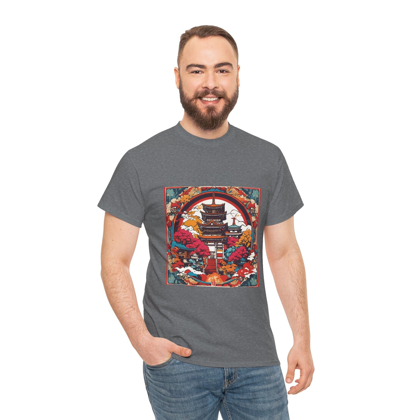 Kyoto Japanese Temple - Flashlander Gym Shirt