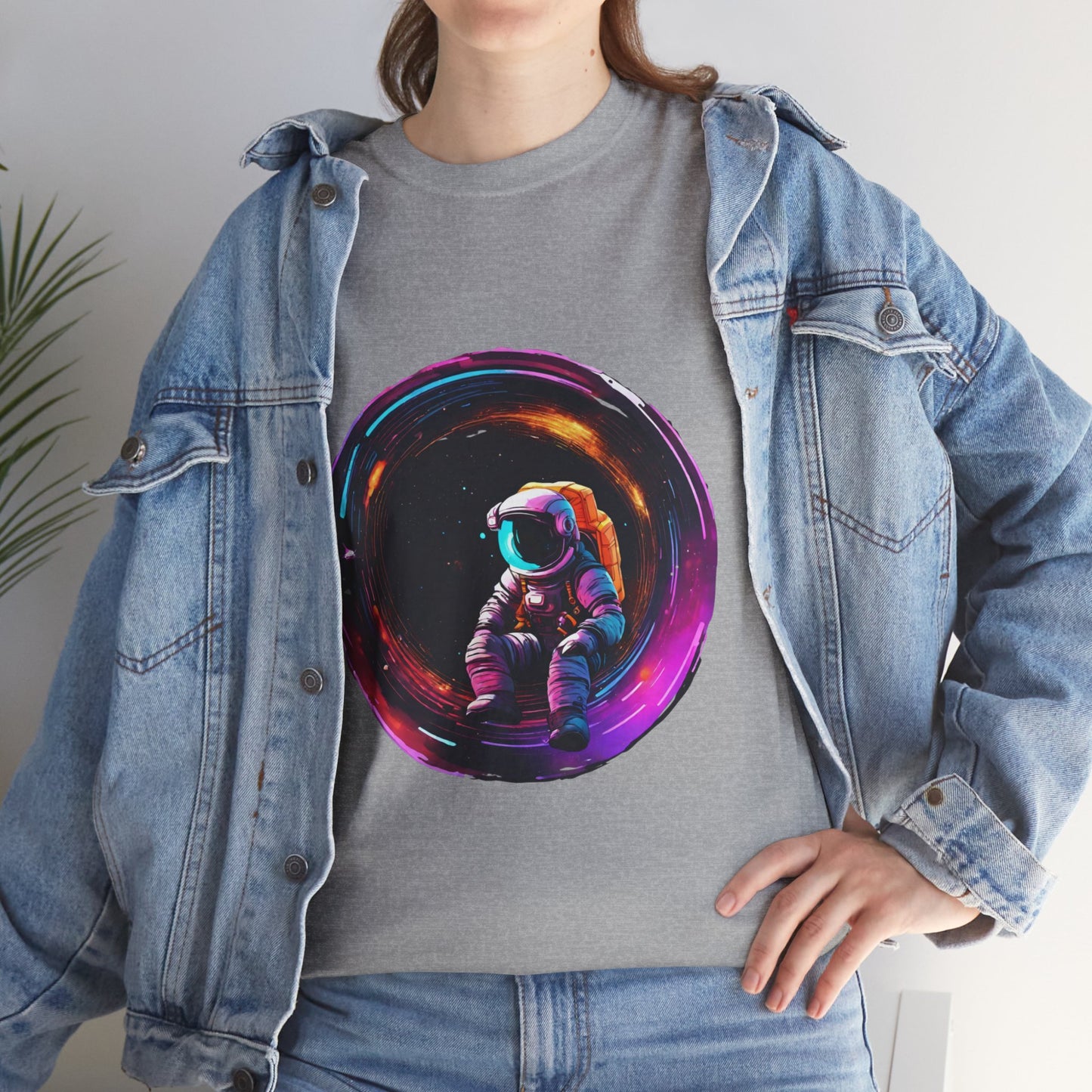 Astronaut's Black Hole Flashlander Gym Shirt