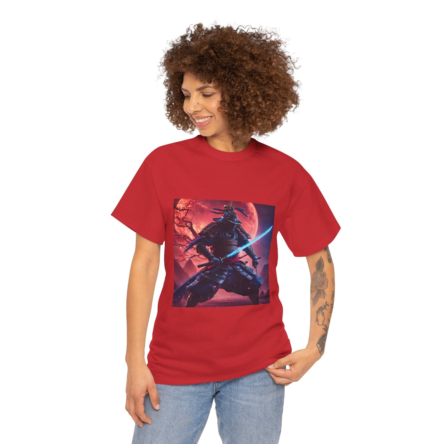 Galactic Ronin Alien Samurai Flashlander Gym Shirt