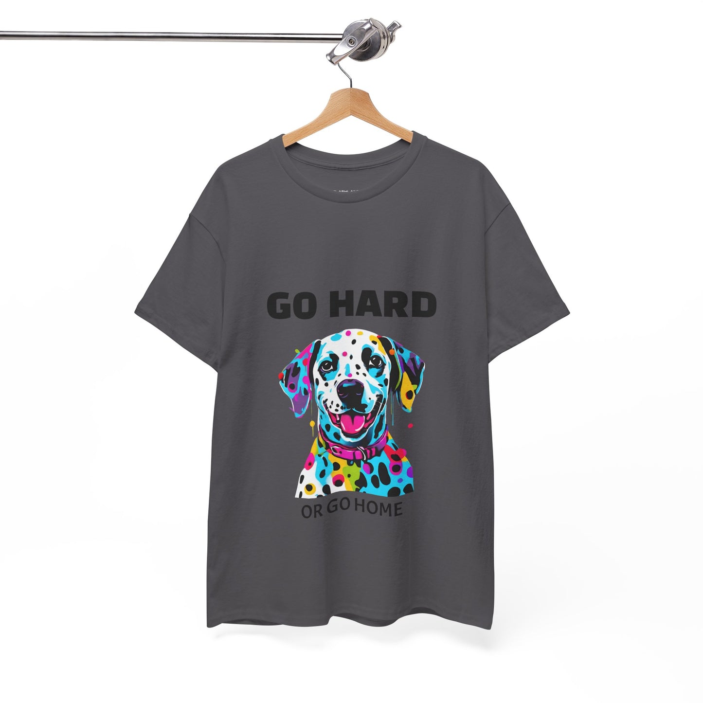 Dalmatian Dog Pop Art  - Go Hard Or Go Home Flashlander Gym Shirt