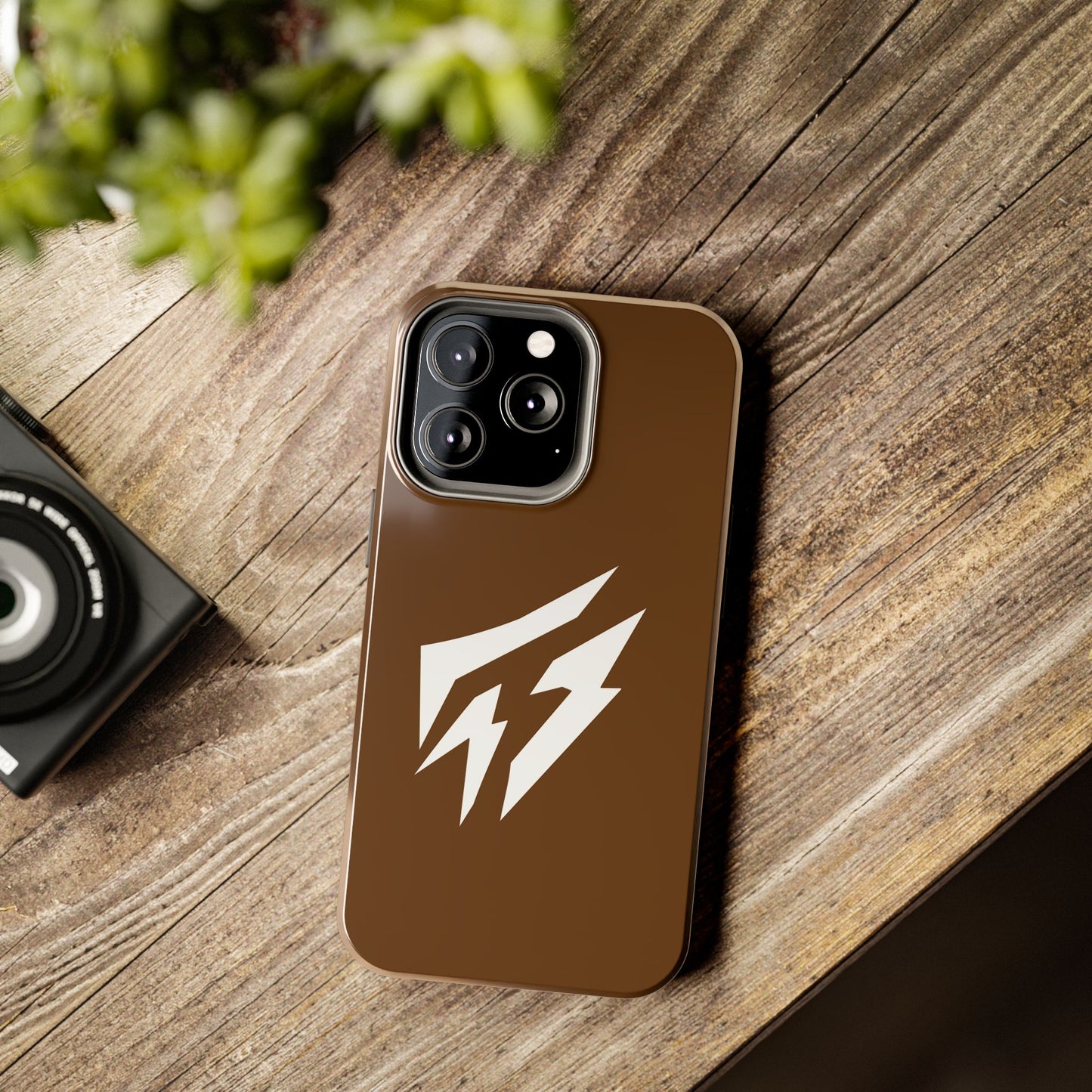 Flashlander Thunders Tough Phone Cases for all Iphone and Samsung Galaxy Brown