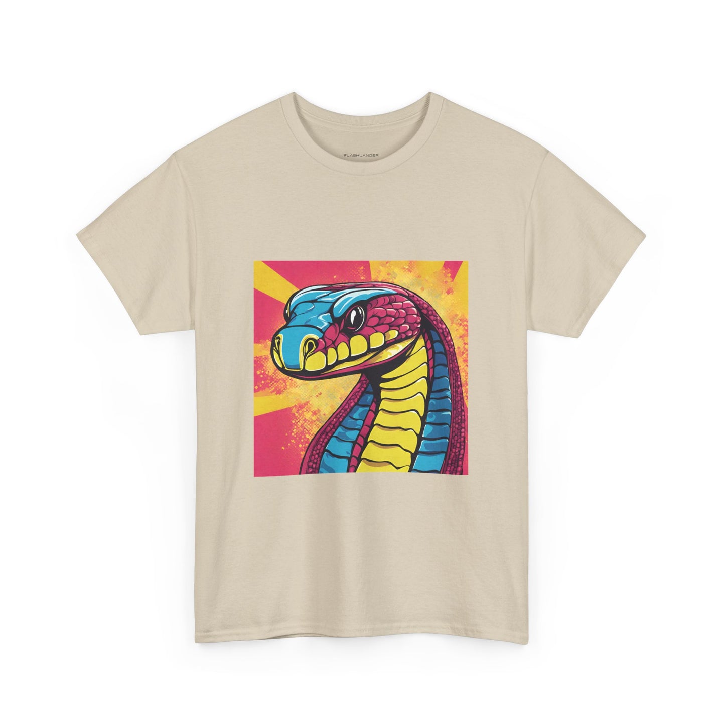 Cobra Snake Pop Art - Flashlander Gym Shirt