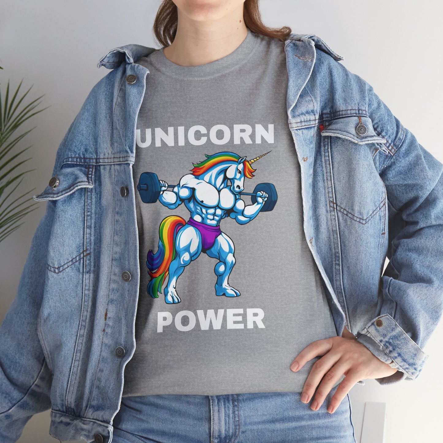 Muscle Unicorn Power  - Flashlander Gym Shirt