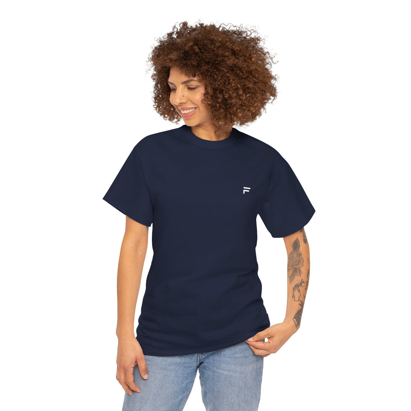 Unisex Heavy Cotton Tee Branded Flashlander