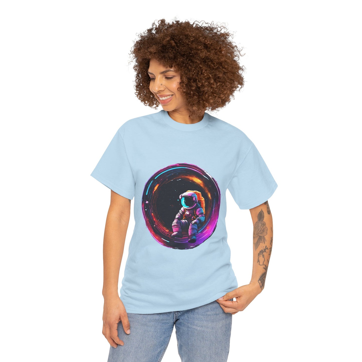 Astronaut's Black Hole Flashlander Gym Shirt