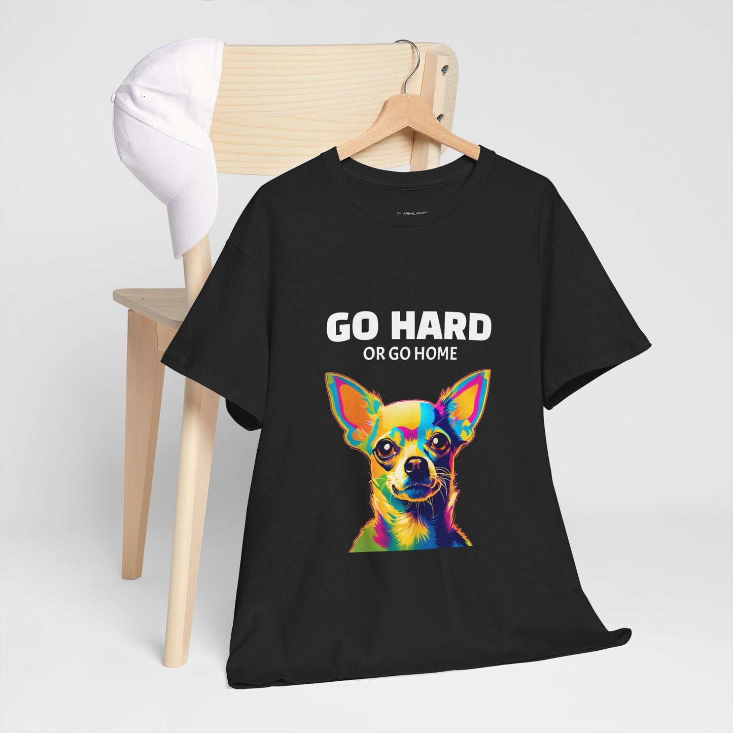 Chihuahua Dog Pop Art - Go Hard or Go Home Flashlander Gym Shirt