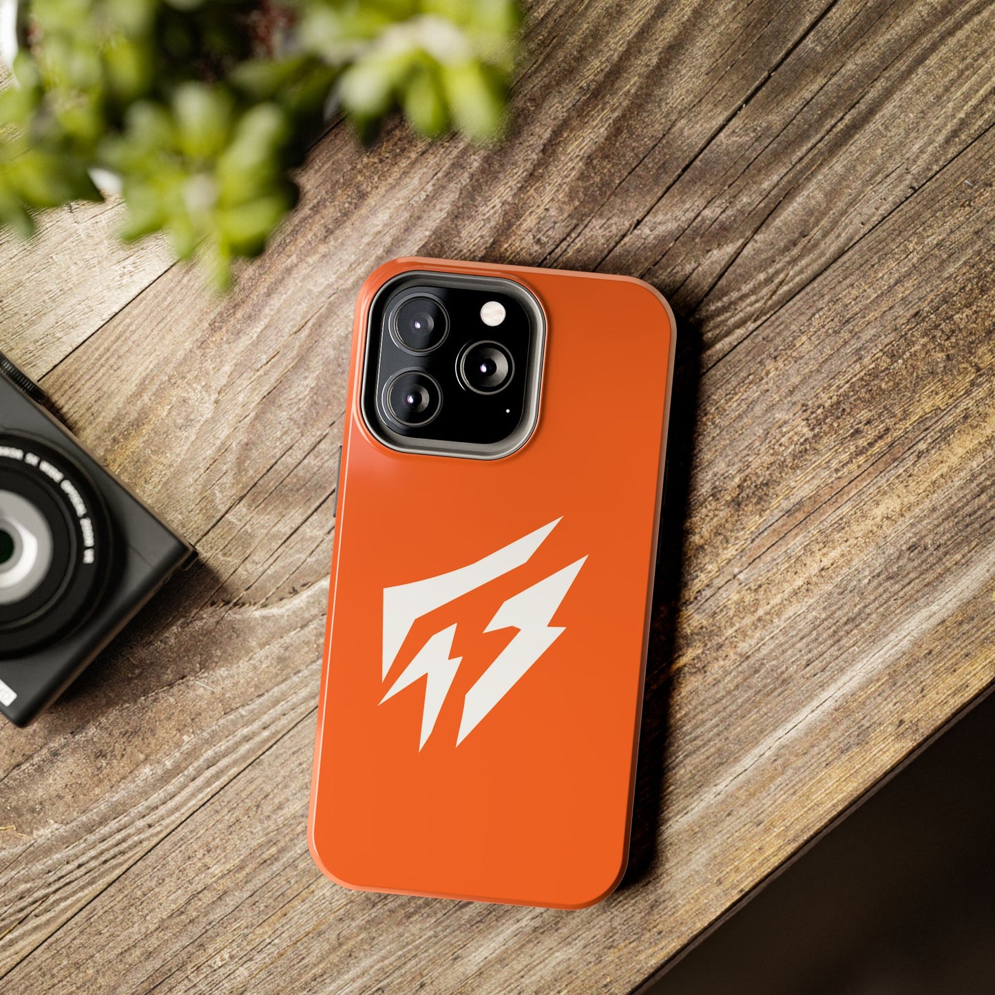 Flashlander Thunders Tough Phone Cases for all Iphone and Samsung Galaxy Orange