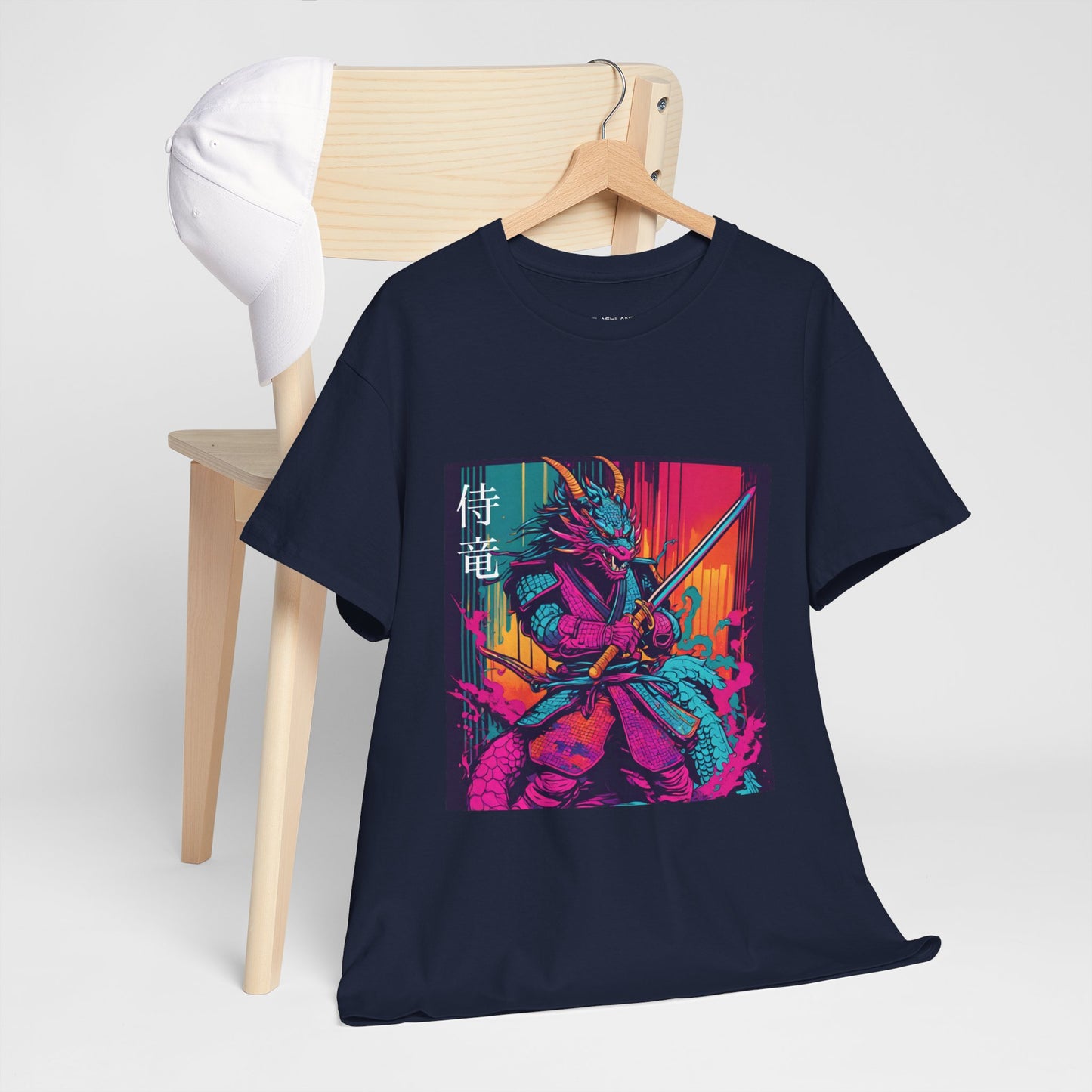 Dragon Samurai Pop Art - Flashlander Gym Shirt