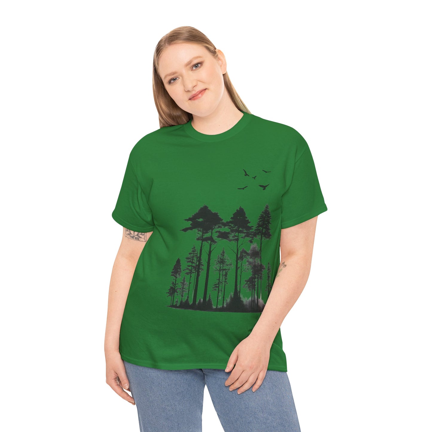 Pine Tree Forest Flashlander Gym Shirt