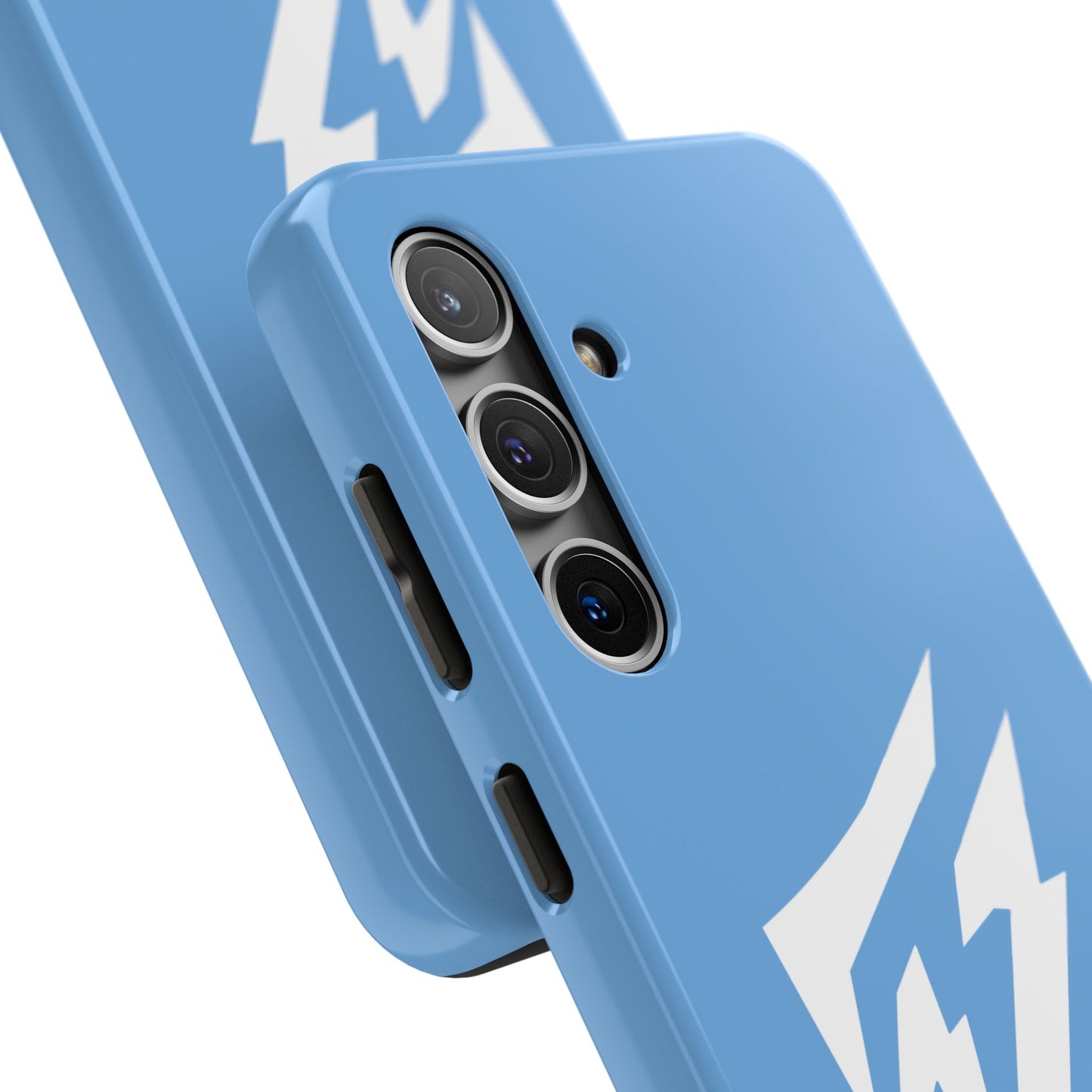 Flashlander Thunders Tough Phone Cases for all Iphone and Samsung Galaxy Light Blue